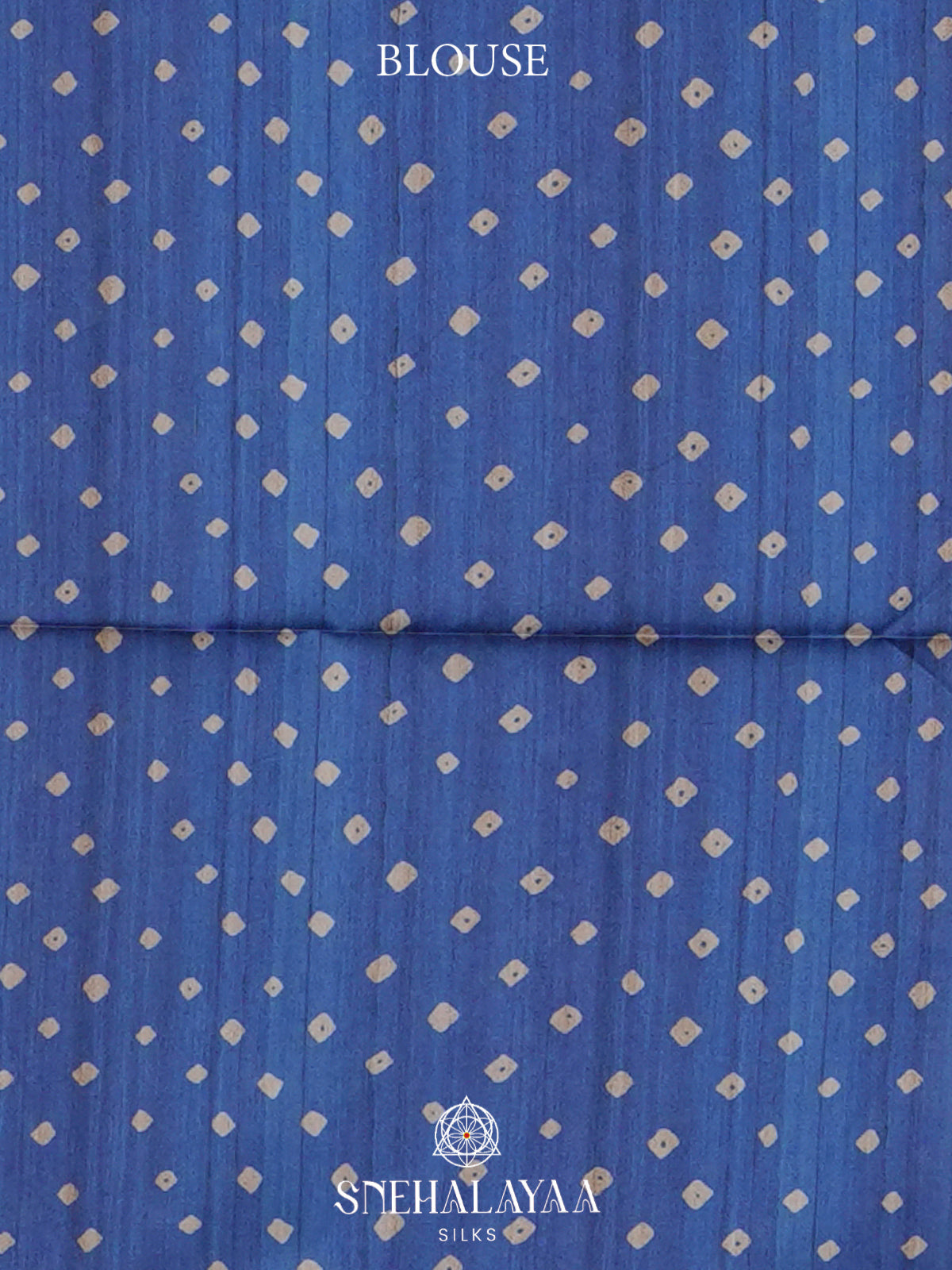 Royal Blue  Madhubani Printed Saree