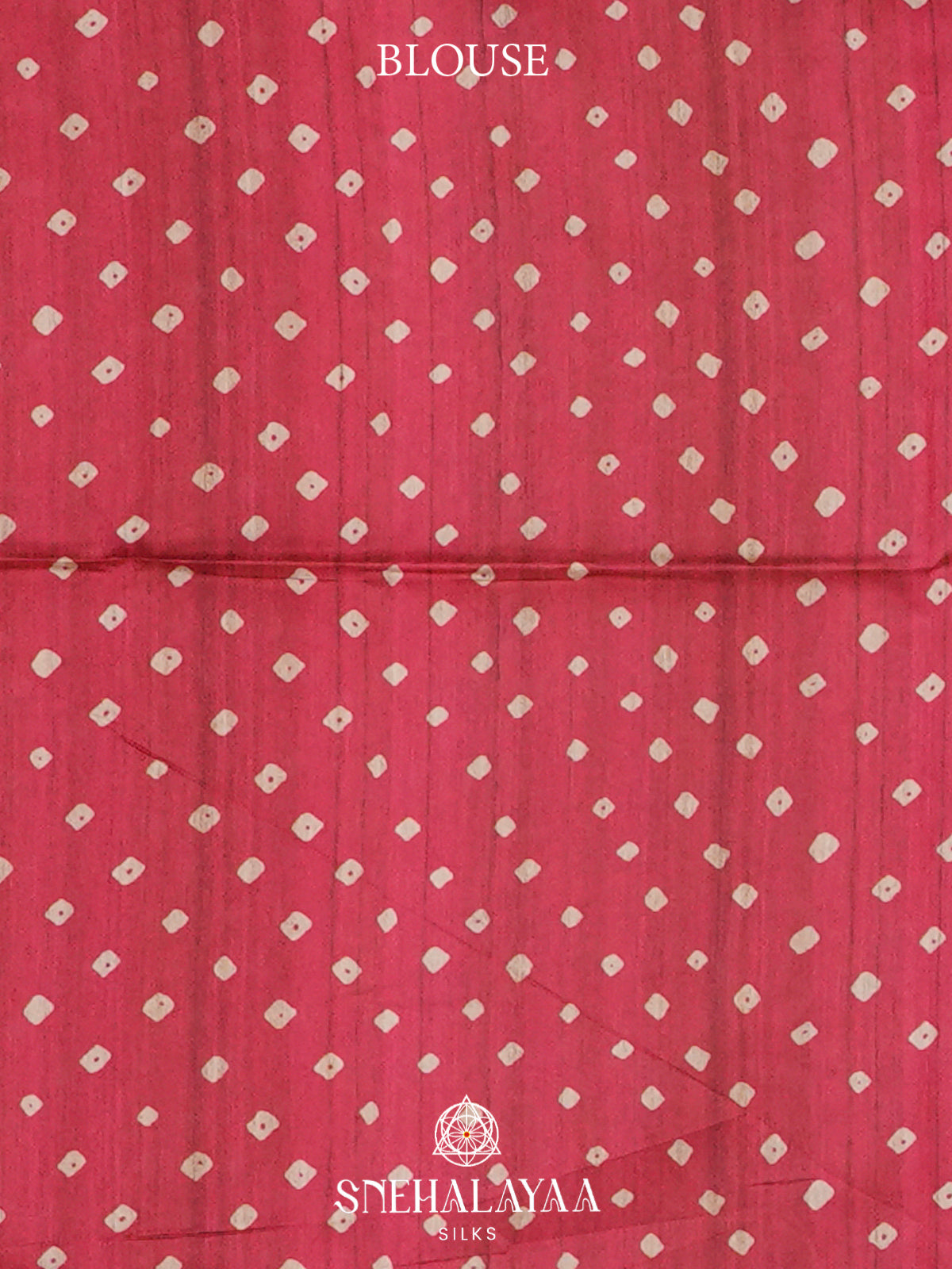 Cherry Red  Madhubani Printed Saree
