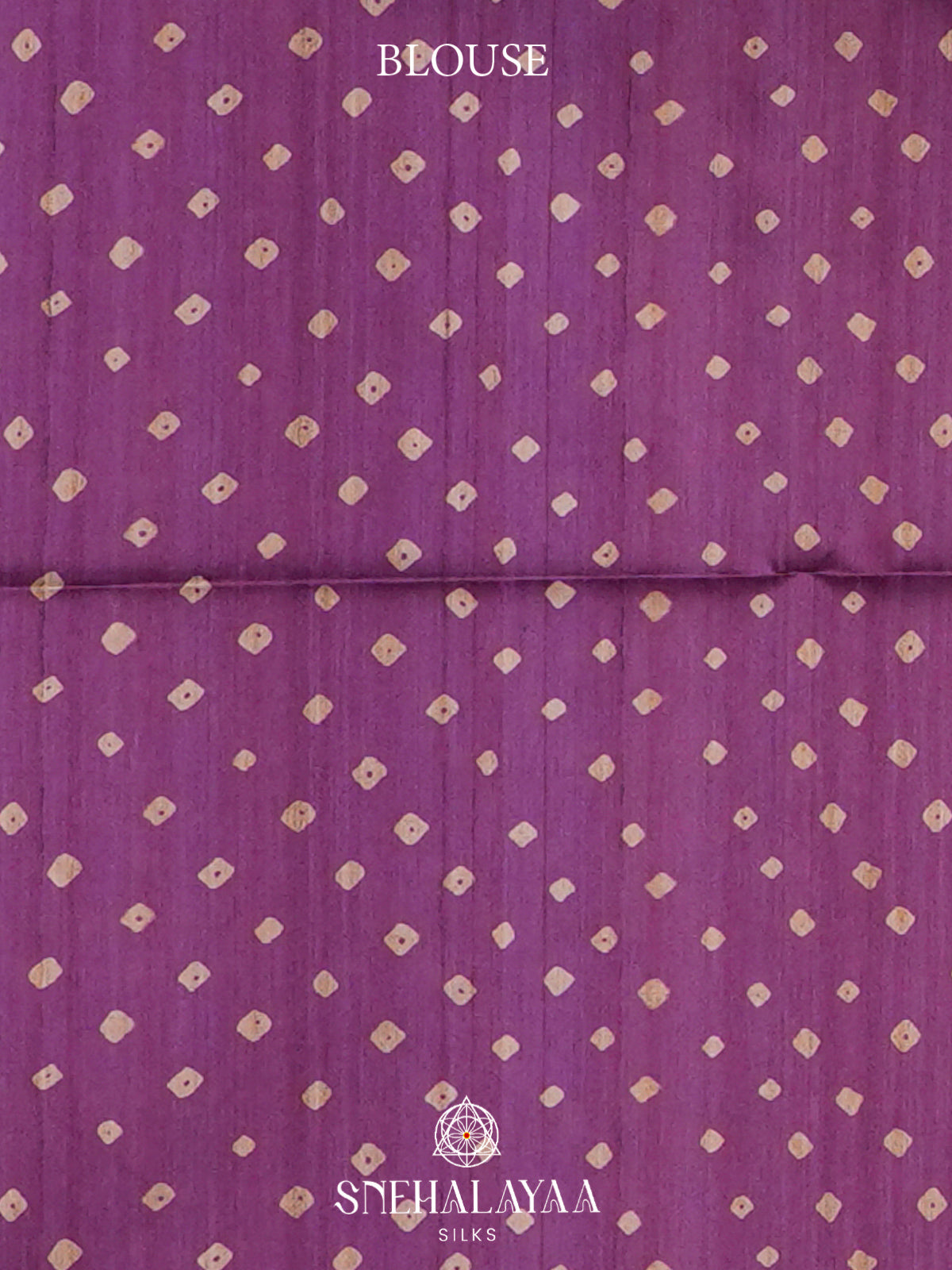Purple  Madhubani Printed Saree