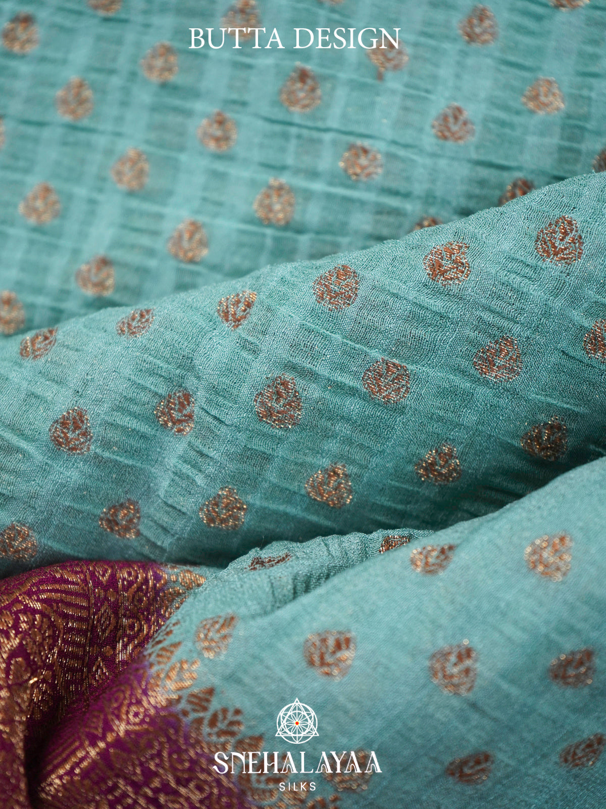 Blue Banaras Saree