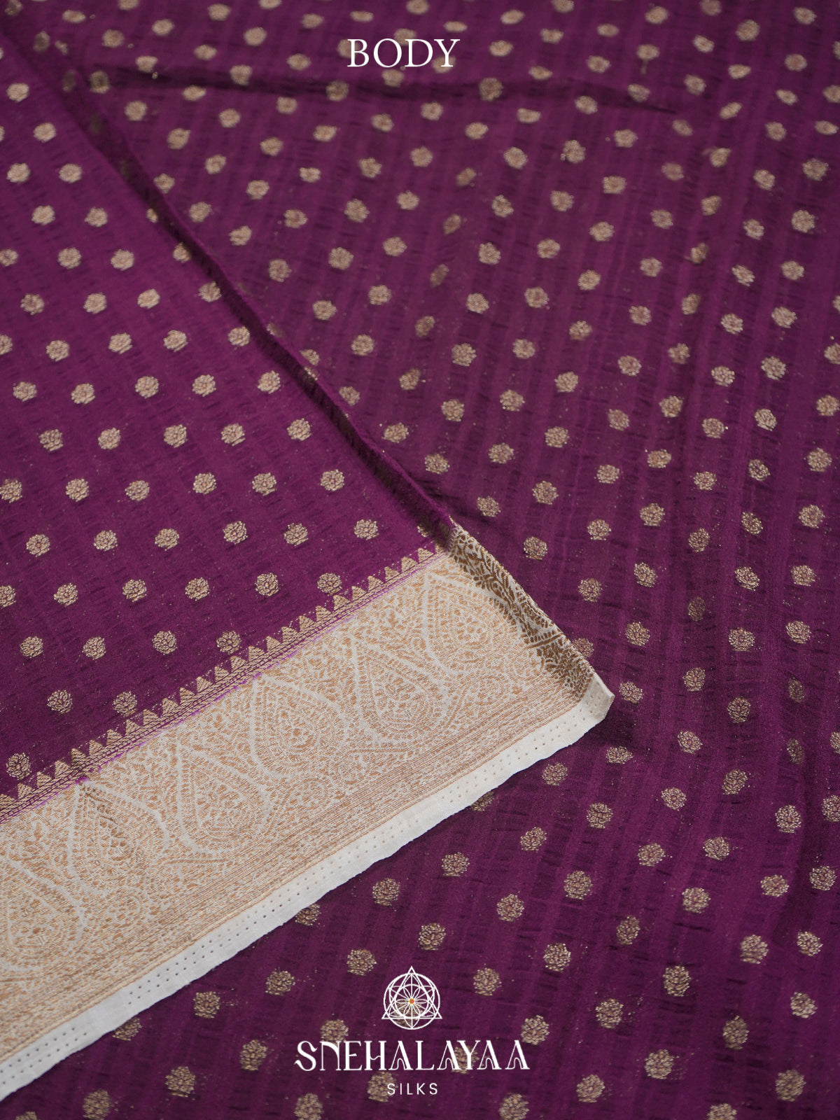 Wine Banaras Saree