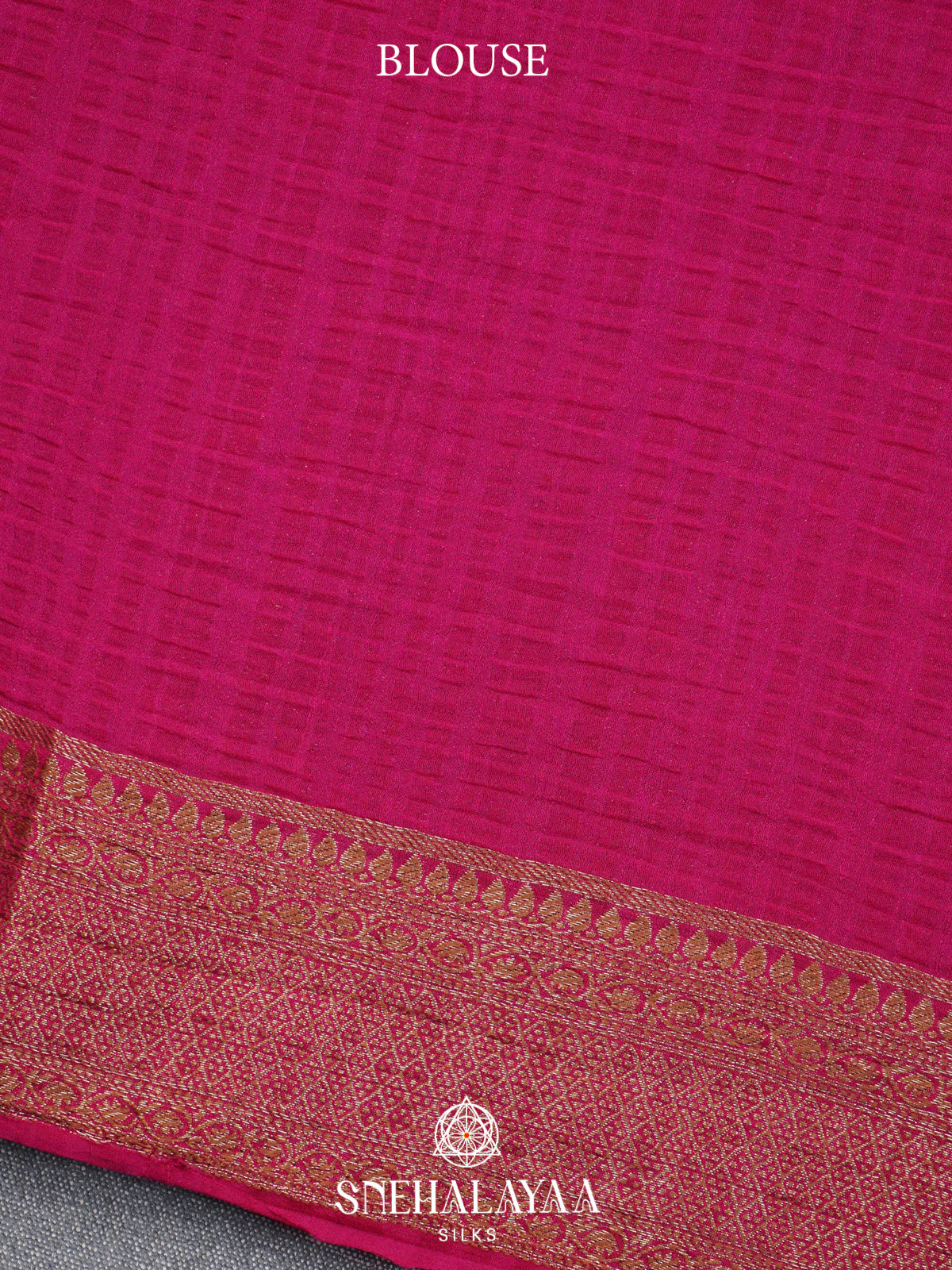 Navy Blue Banaras Saree