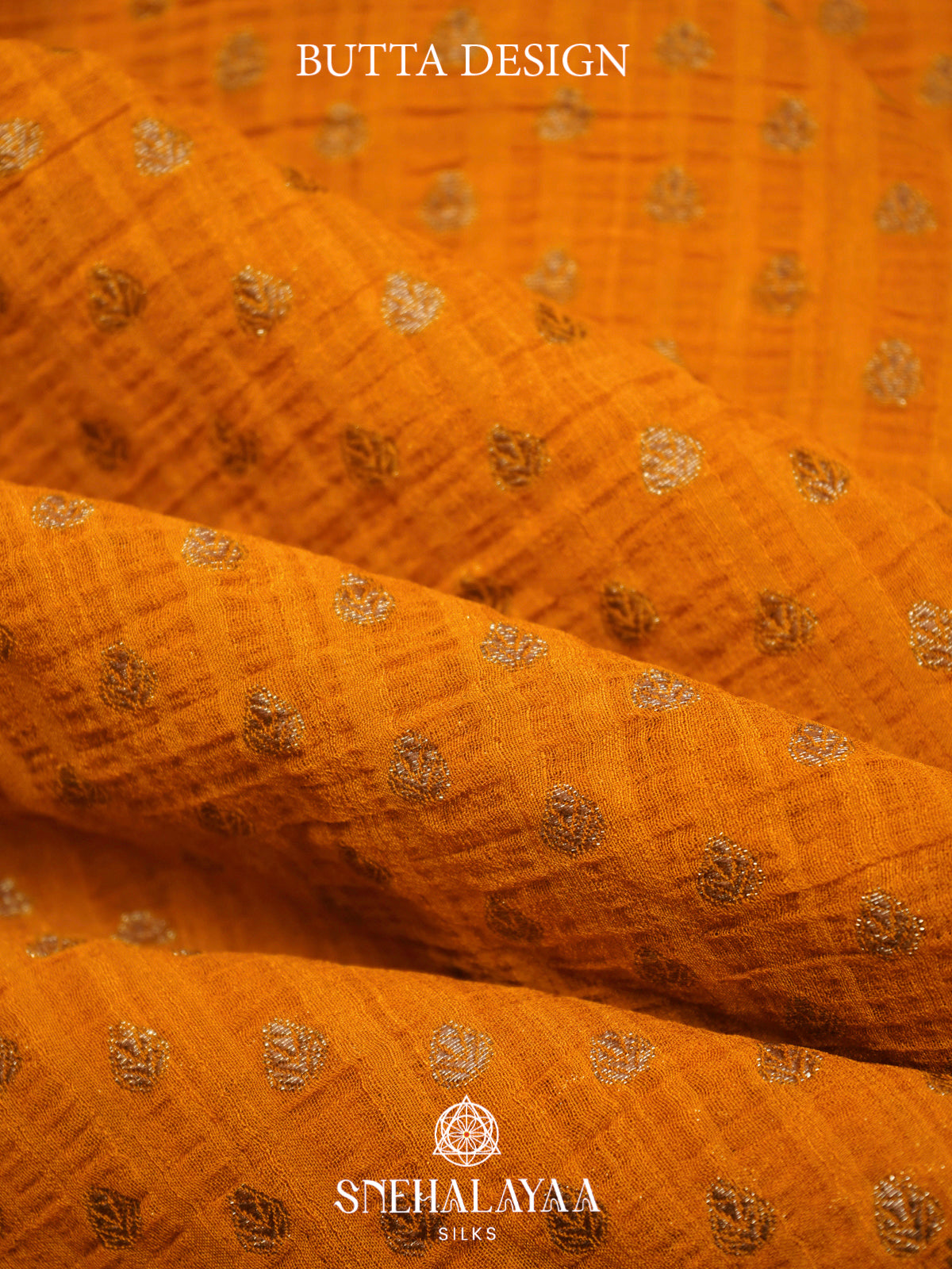 Orange Banaras Saree