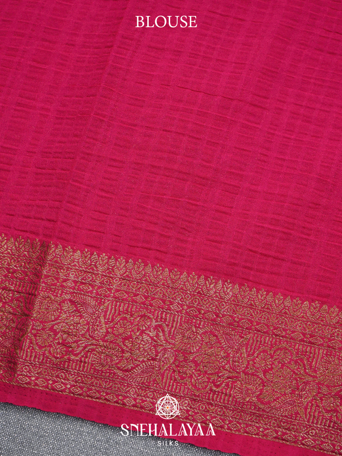 Orange Banaras Saree
