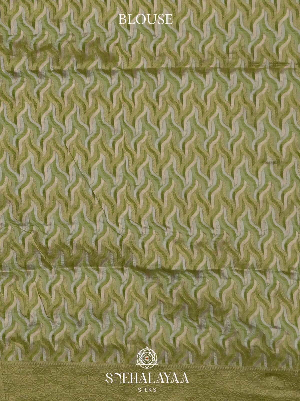 Lime Green  Linen Saree