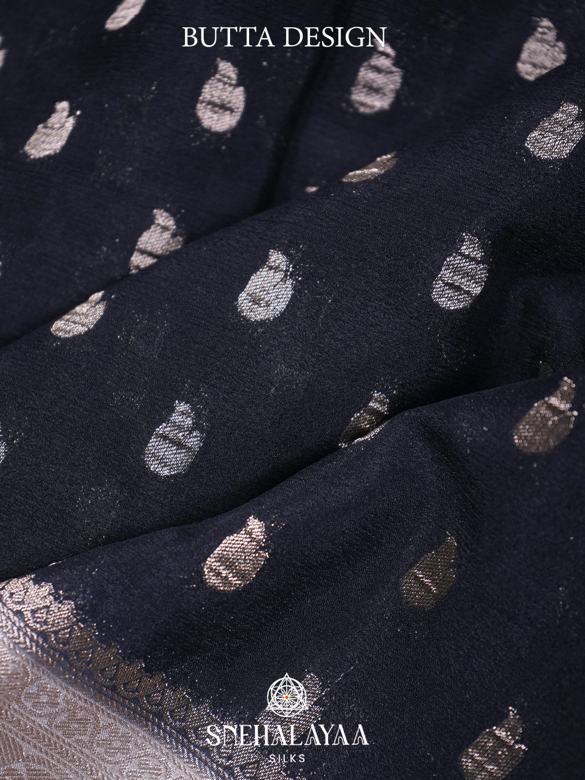 Black Banaras Saree