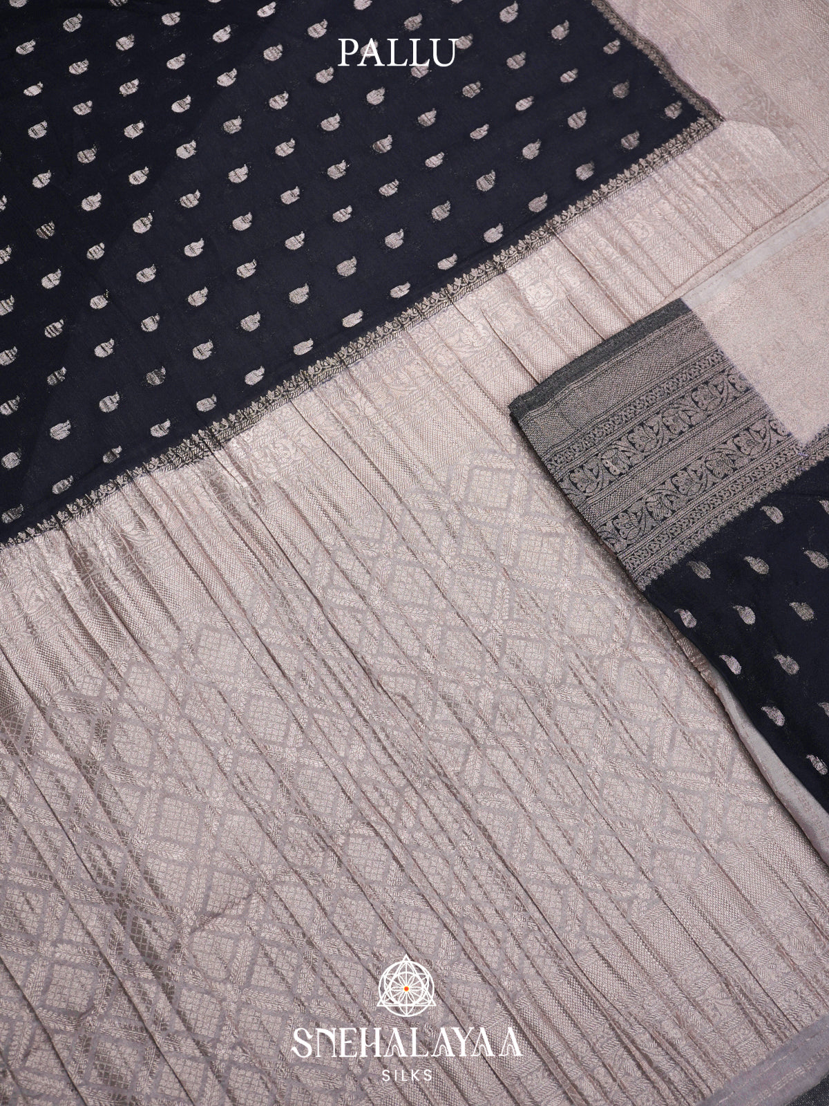 Black Banaras Saree
