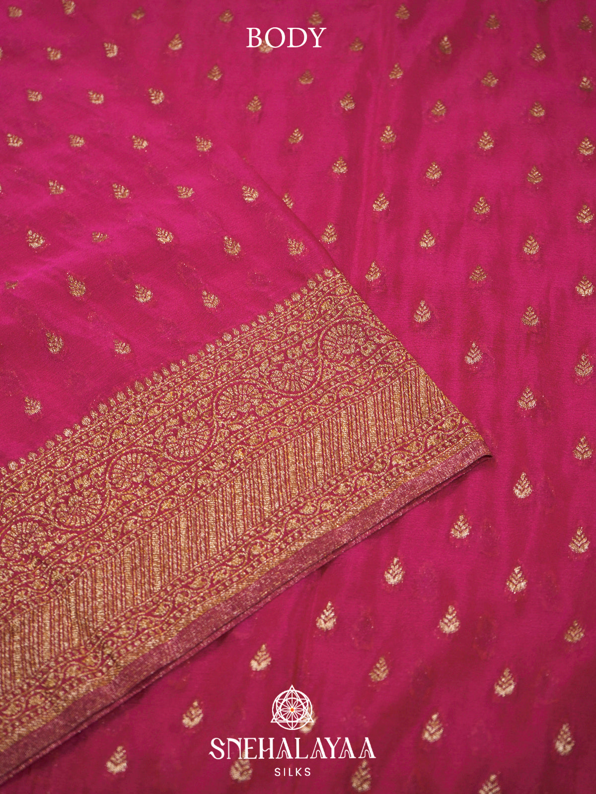 Pink Banaras Saree