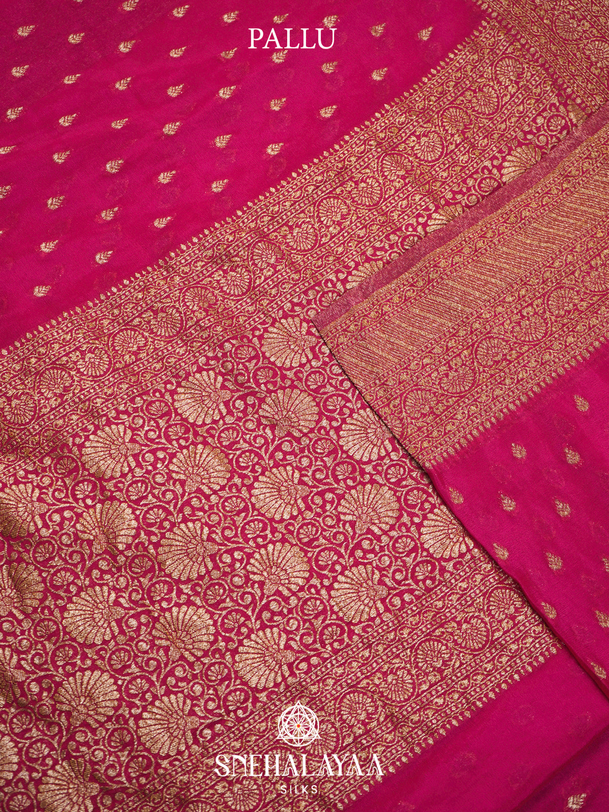 Pink Banaras Saree