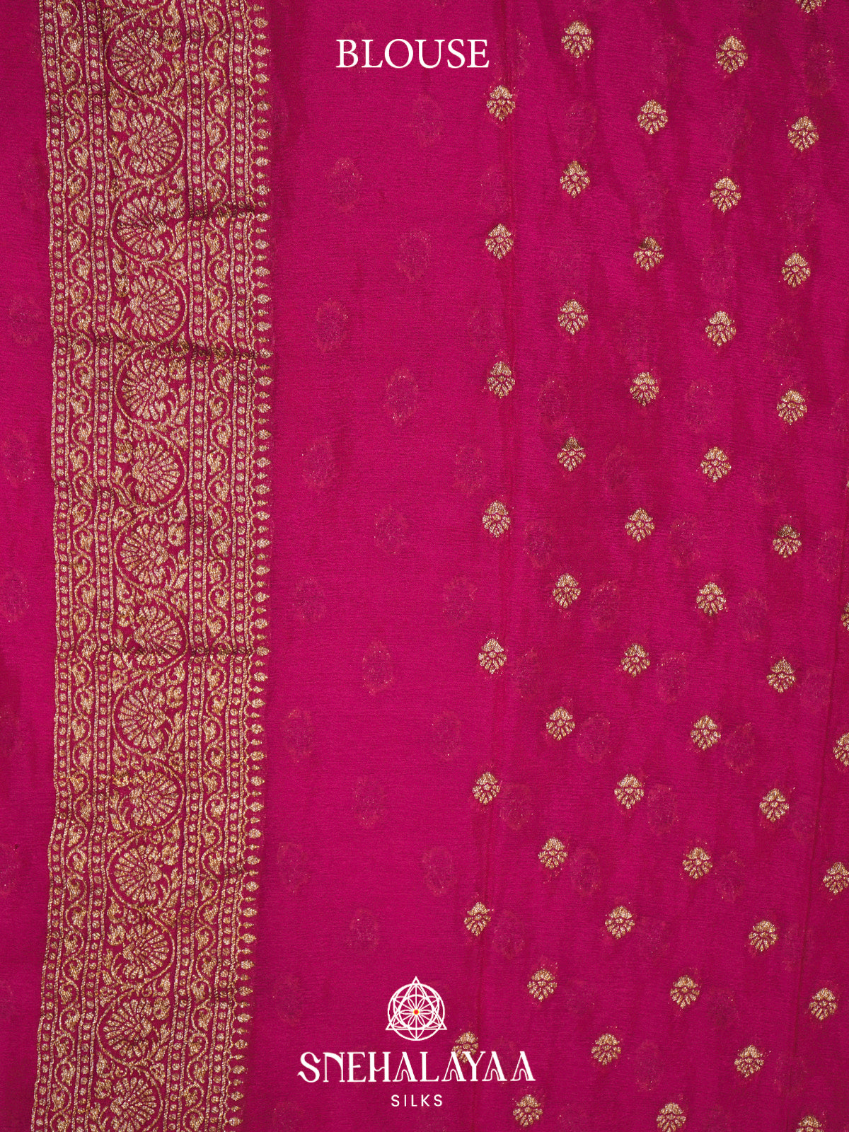 Pink Banaras Saree