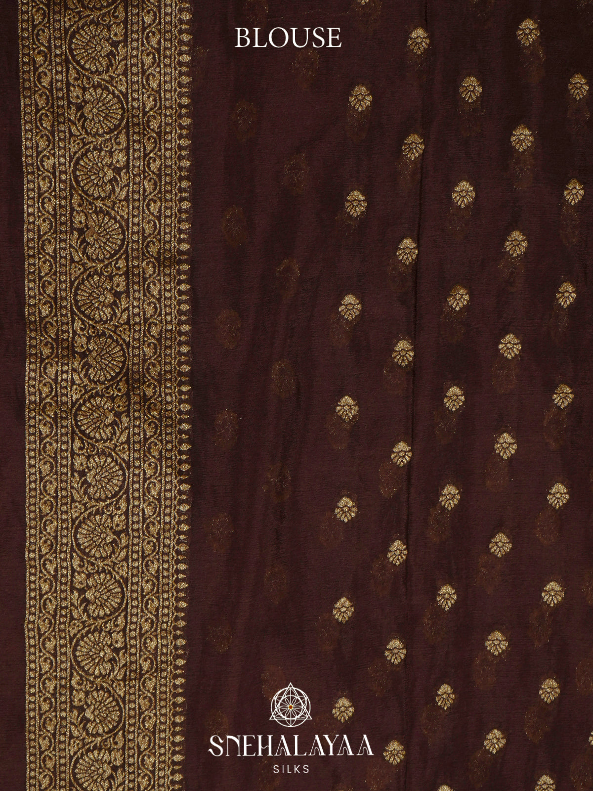 Brown Banaras Saree
