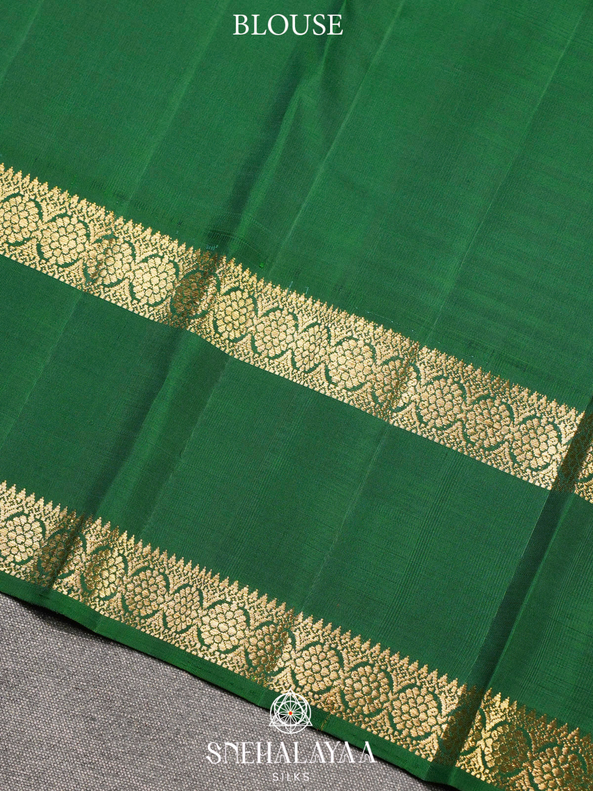 Mango Yellow Kanjivaram Silk Saree