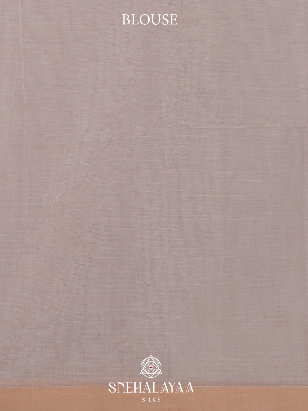 Misty Taupe Bengal Cotton Saree