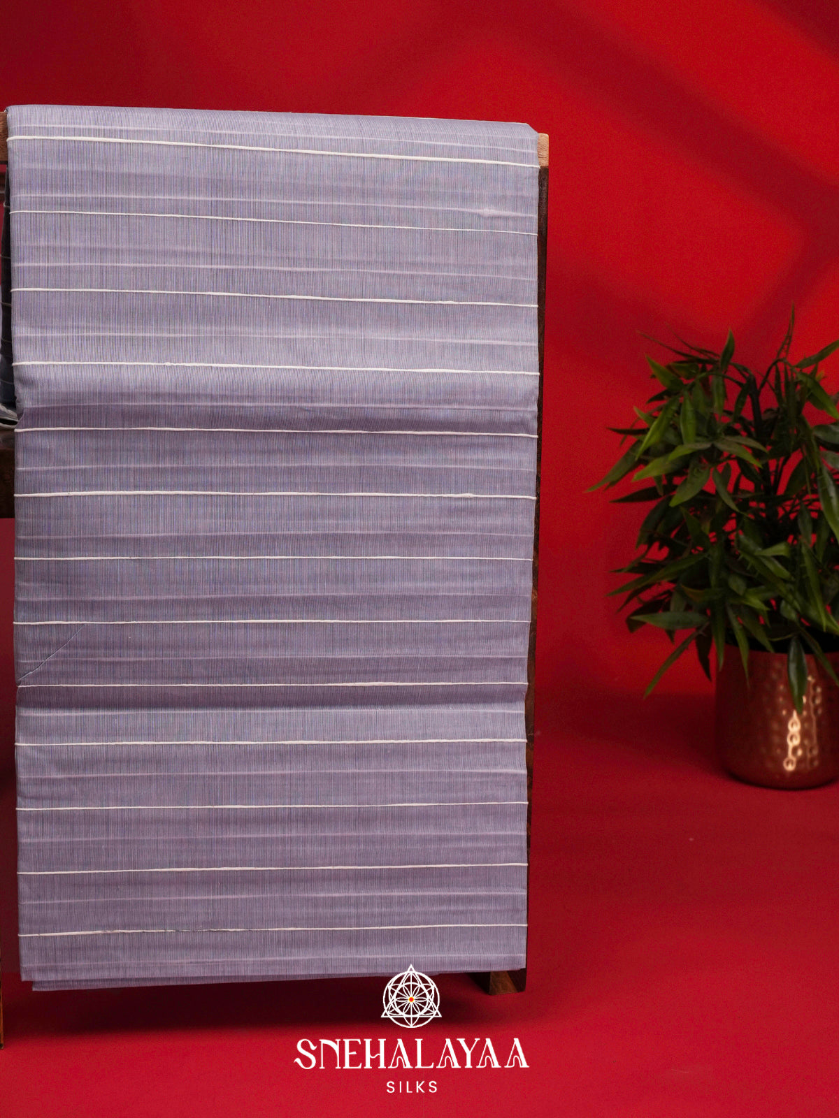 Blue Bengal Cotton Saree