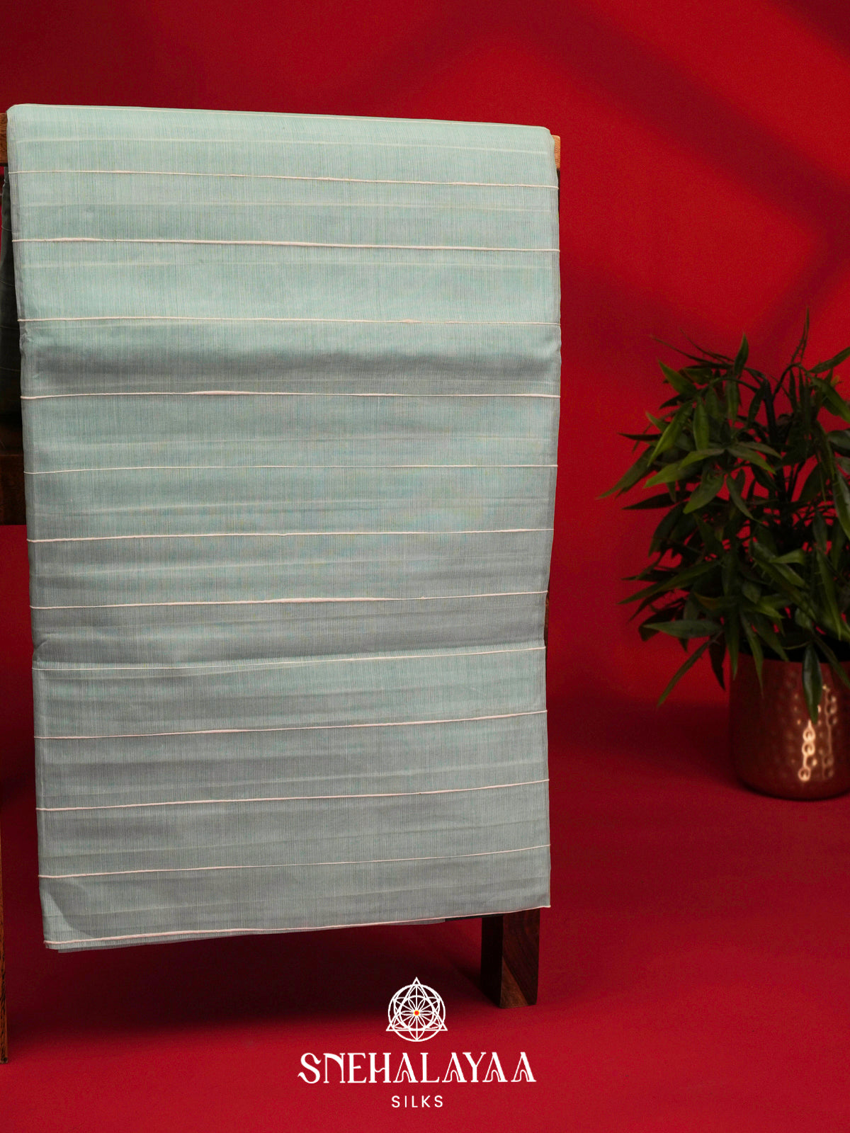 Mint Green Bengal Cotton Saree