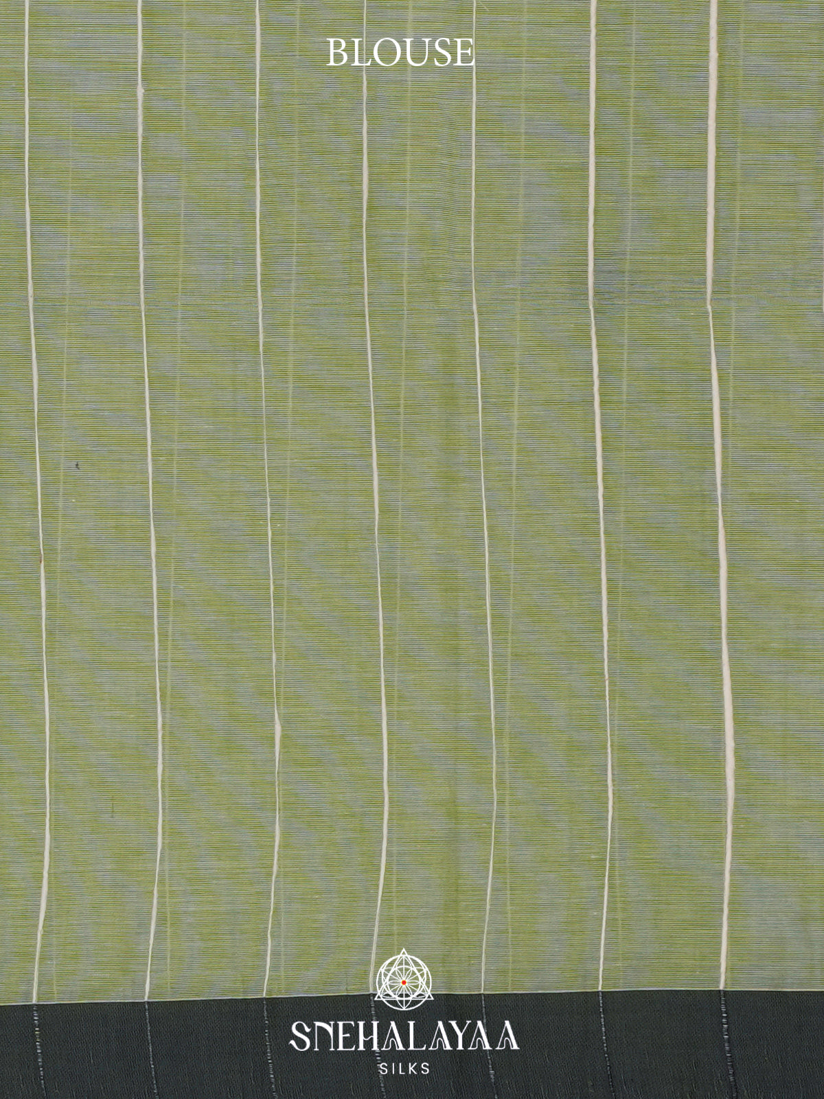 Sage Green Bengal Cotton Saree