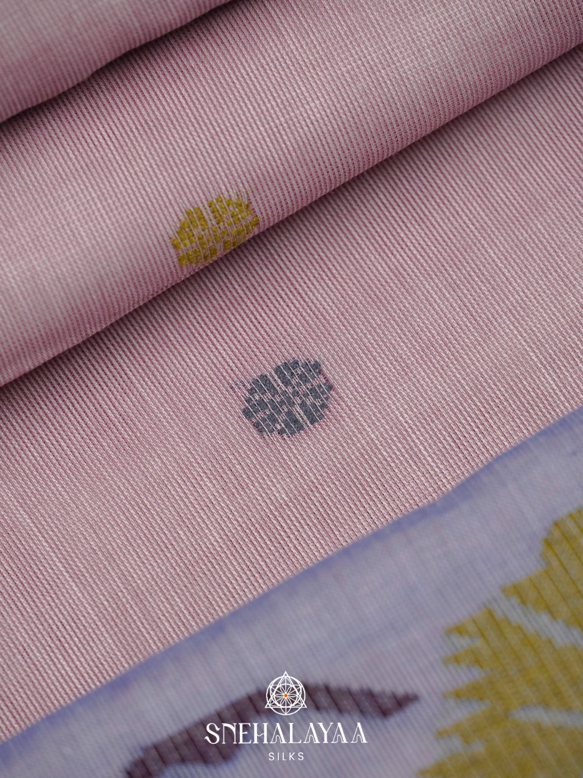 Mauve Bengal Cotton Saree