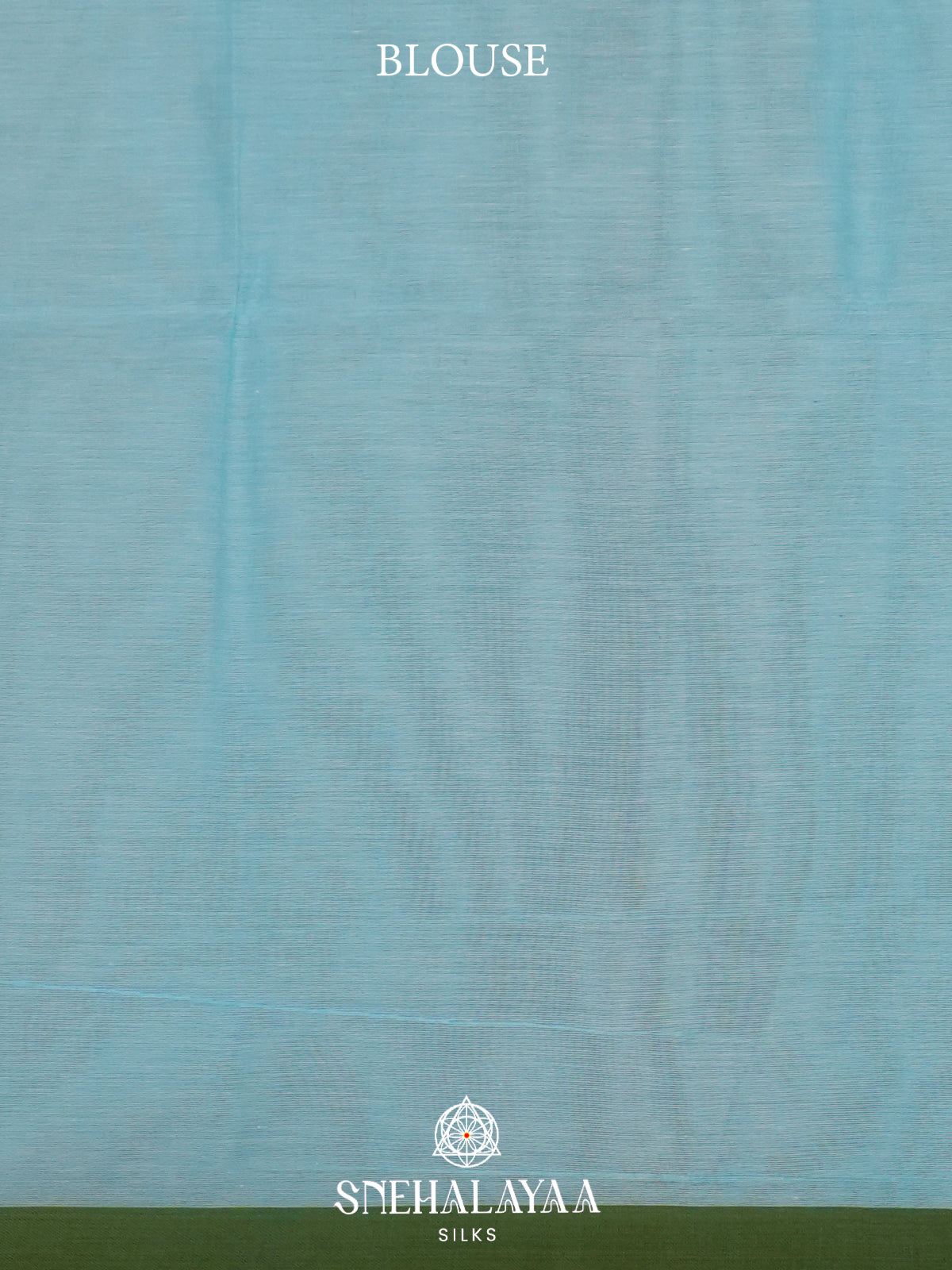 Sky Blue Bengal Cotton Saree