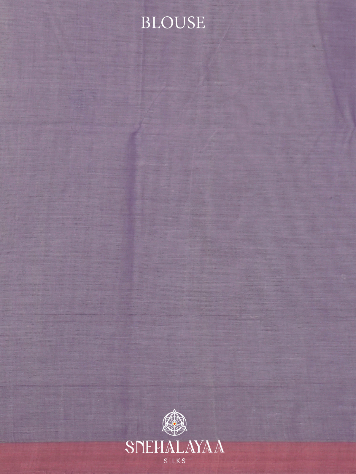 Lavender Bengal Cotton Saree