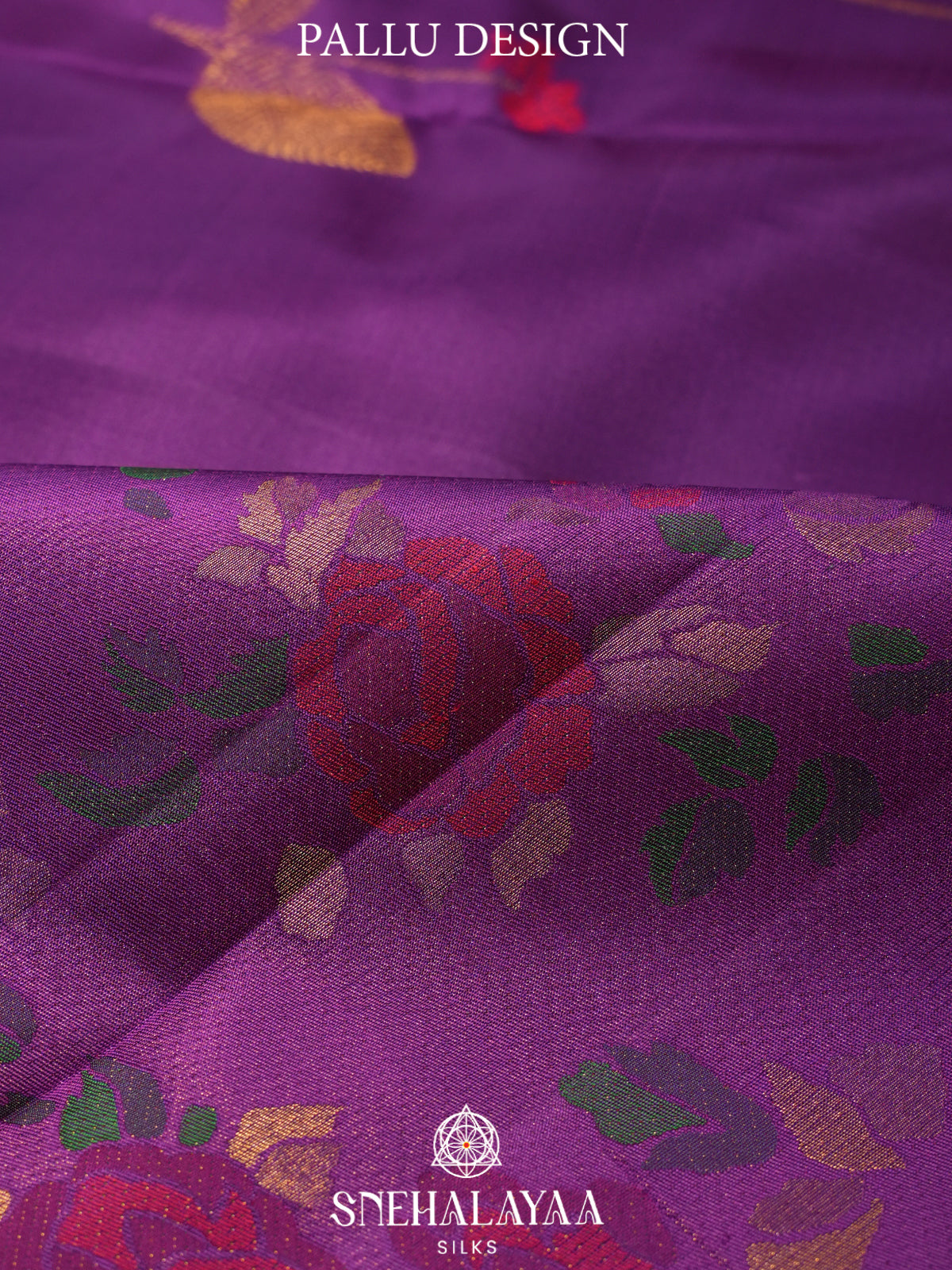 Magenta Kanjivaram Silk Saree