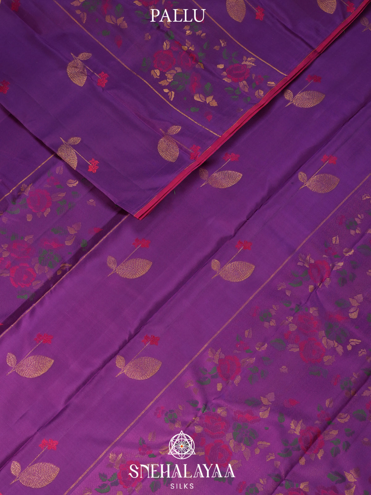 Magenta Kanjivaram Silk Saree