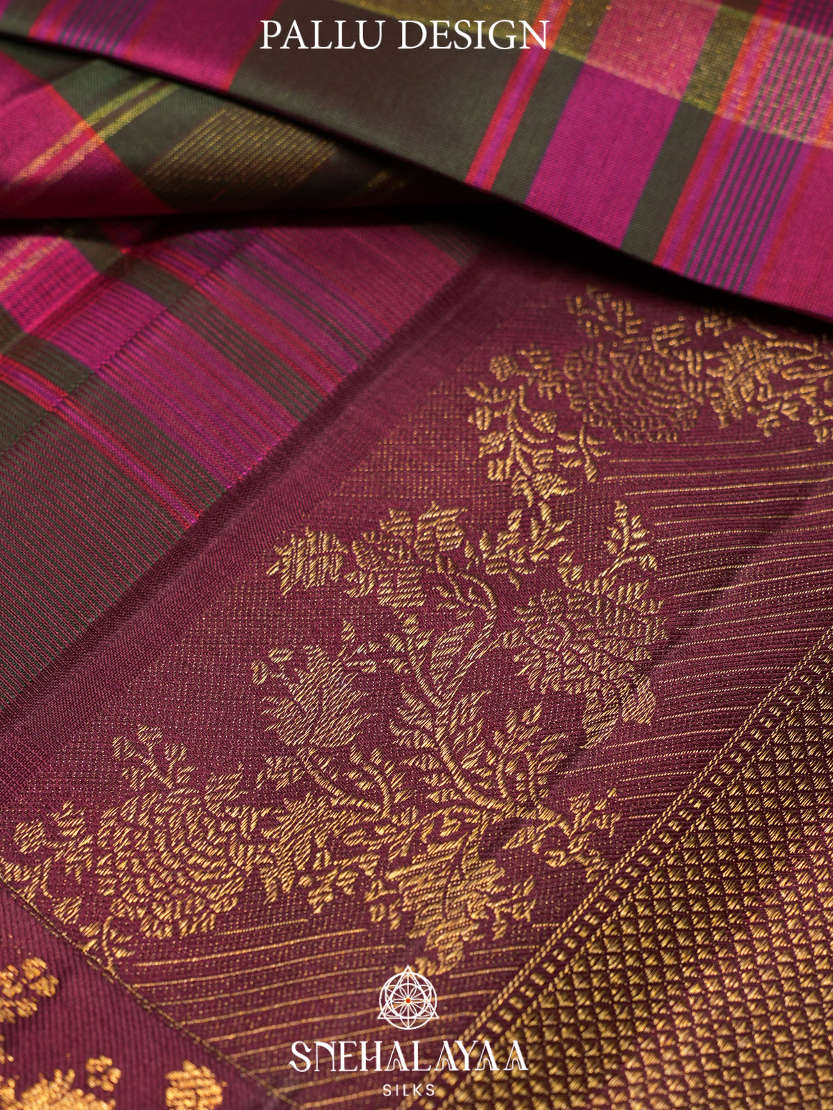 Multicolour Kanjivaram Silk Saree