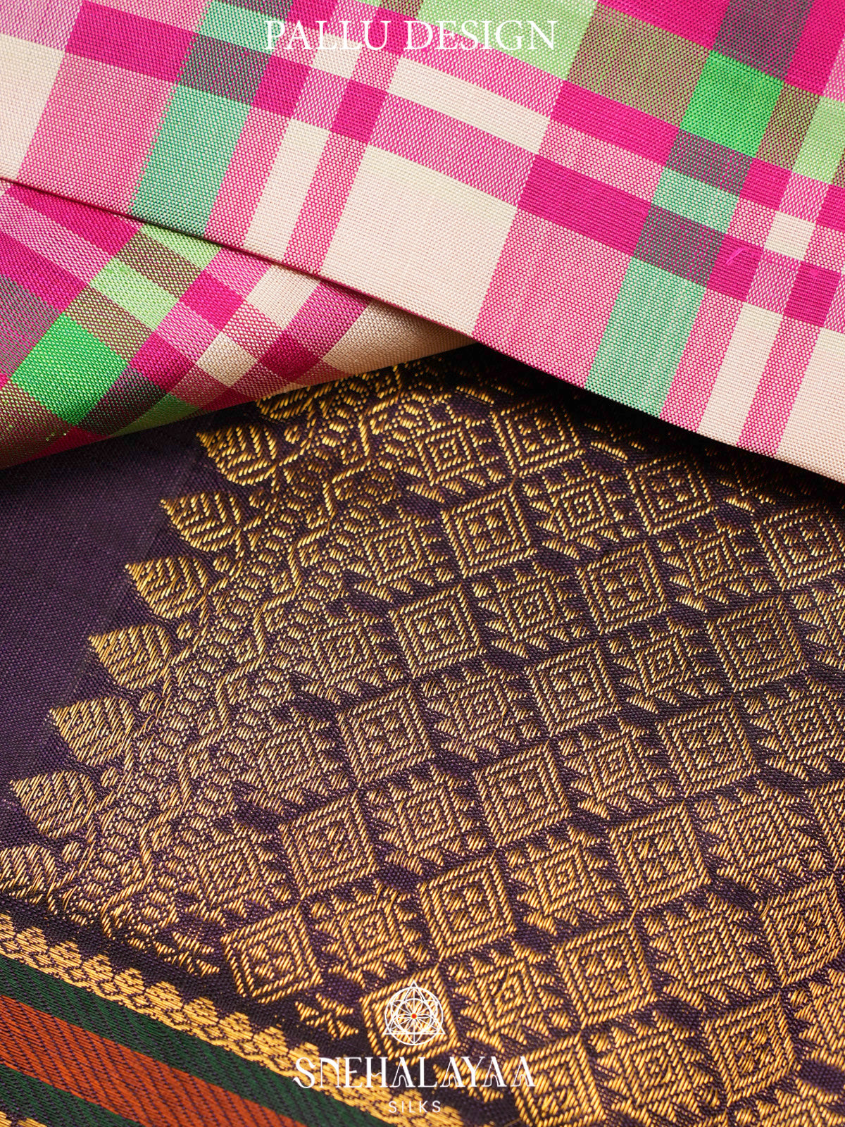 Multicolour Kanjivaram Silk Saree