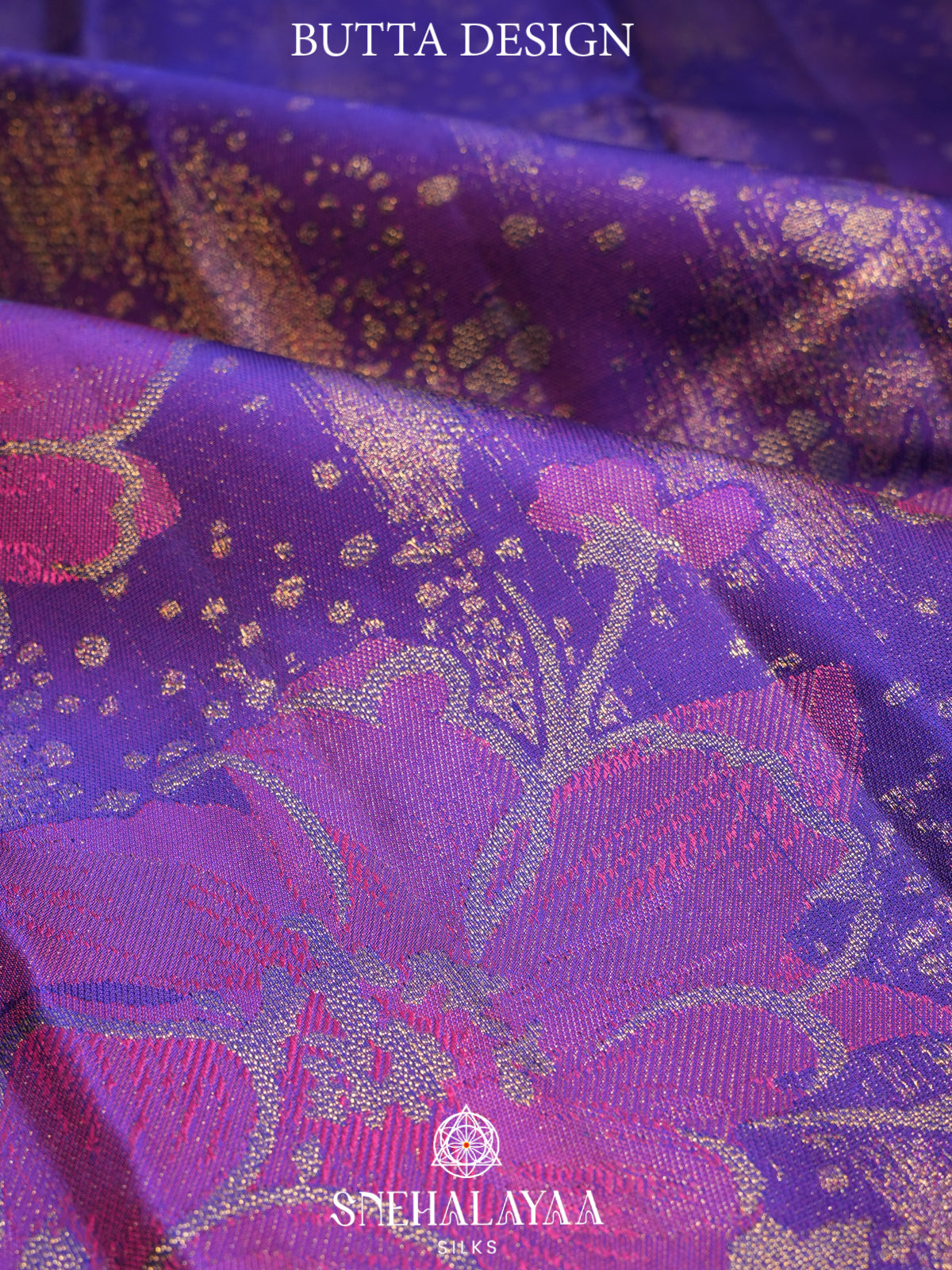 Purple Kanjivaram Silk Saree