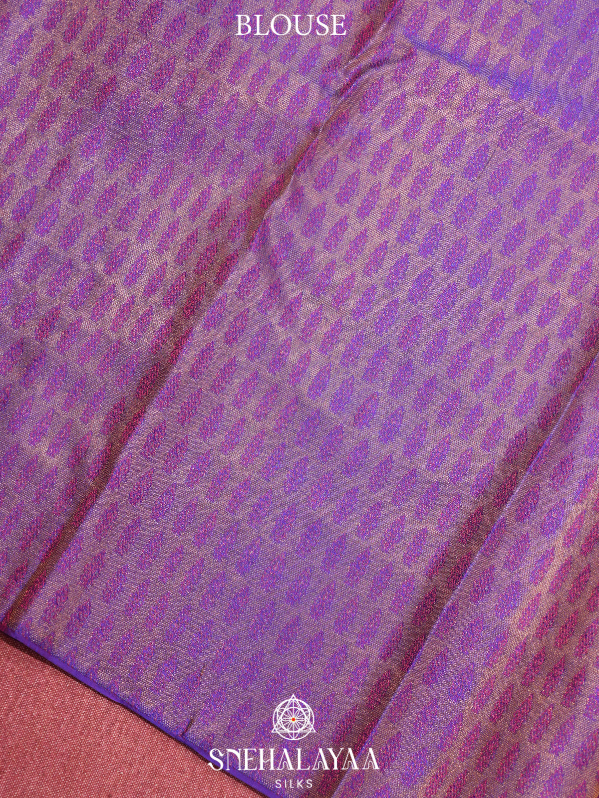 Purple Kanjivaram Silk Saree