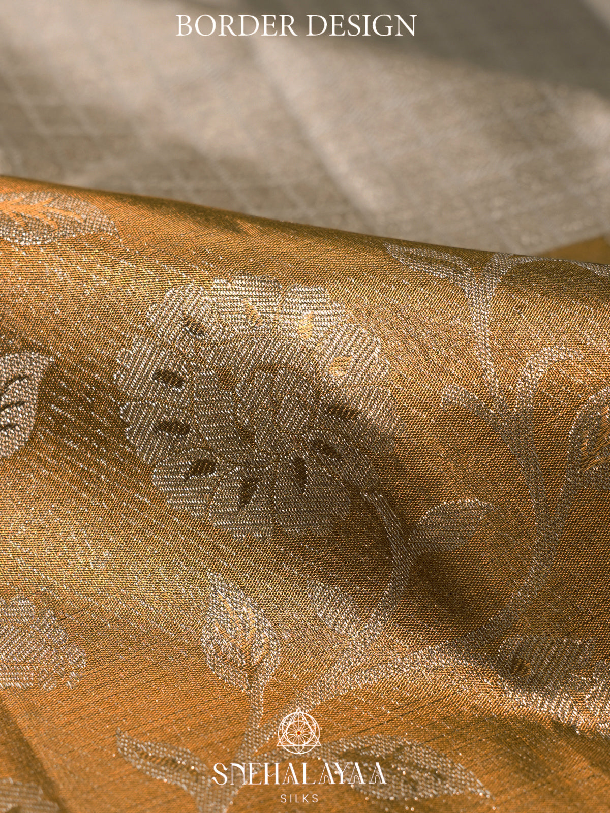 Silver Kanjivaram Silk Saree