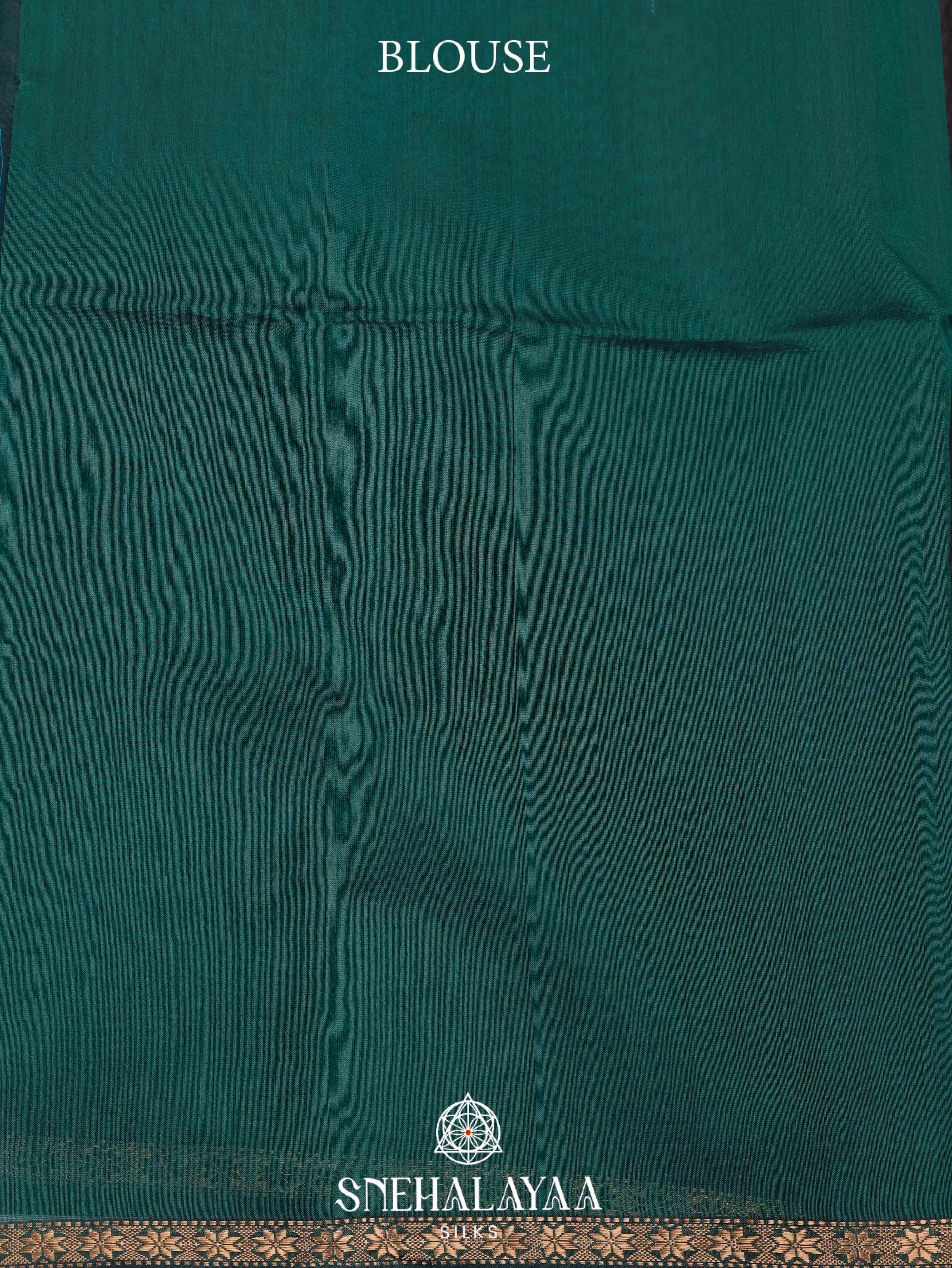 Black Maheshwari Silk Cotton Saree