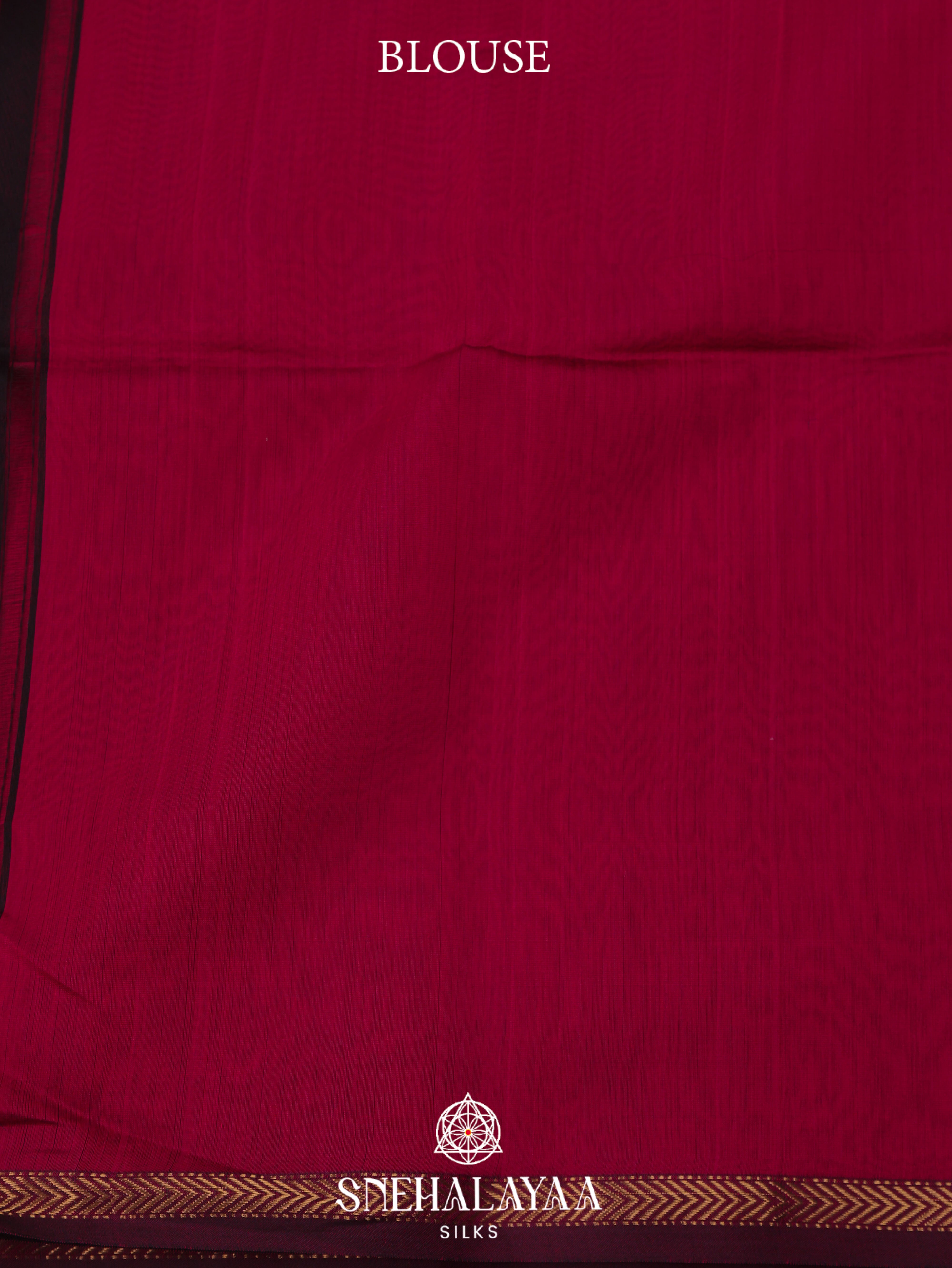 Rani Pink Maheshwari Silk Cotton Saree