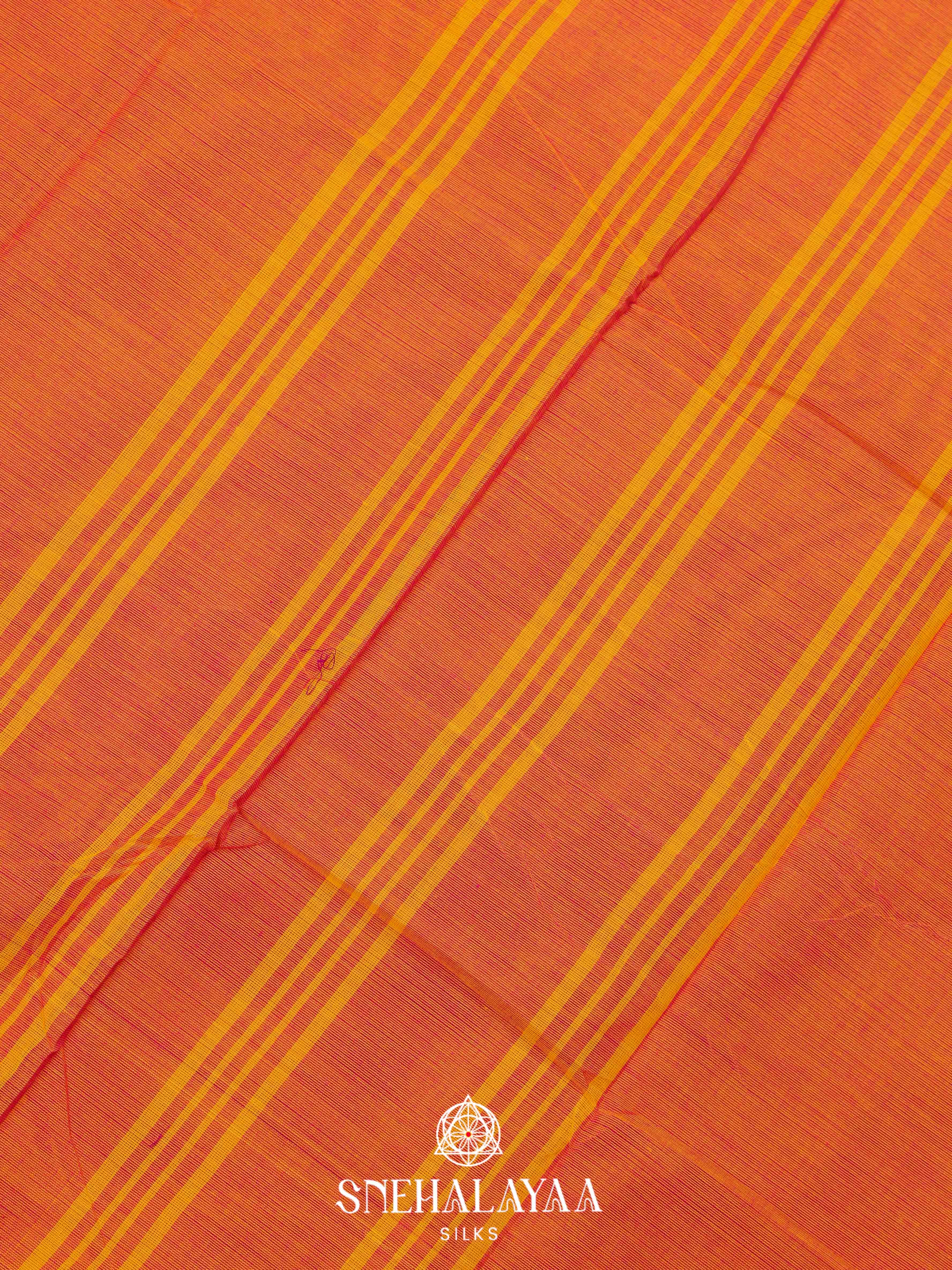 Maroon Chettinad Cotton Saree