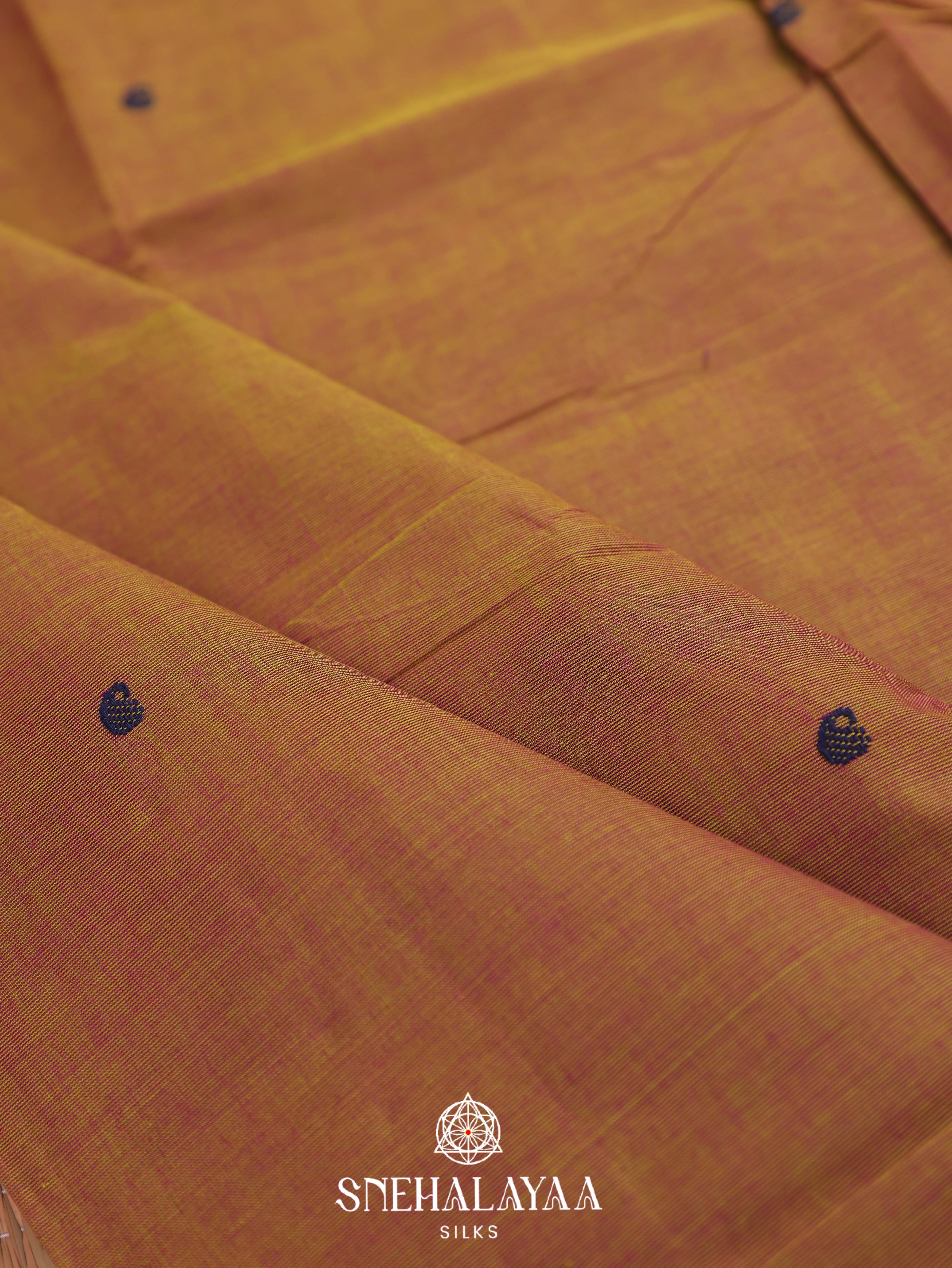 Light Brown Kanchi Cotton Saree