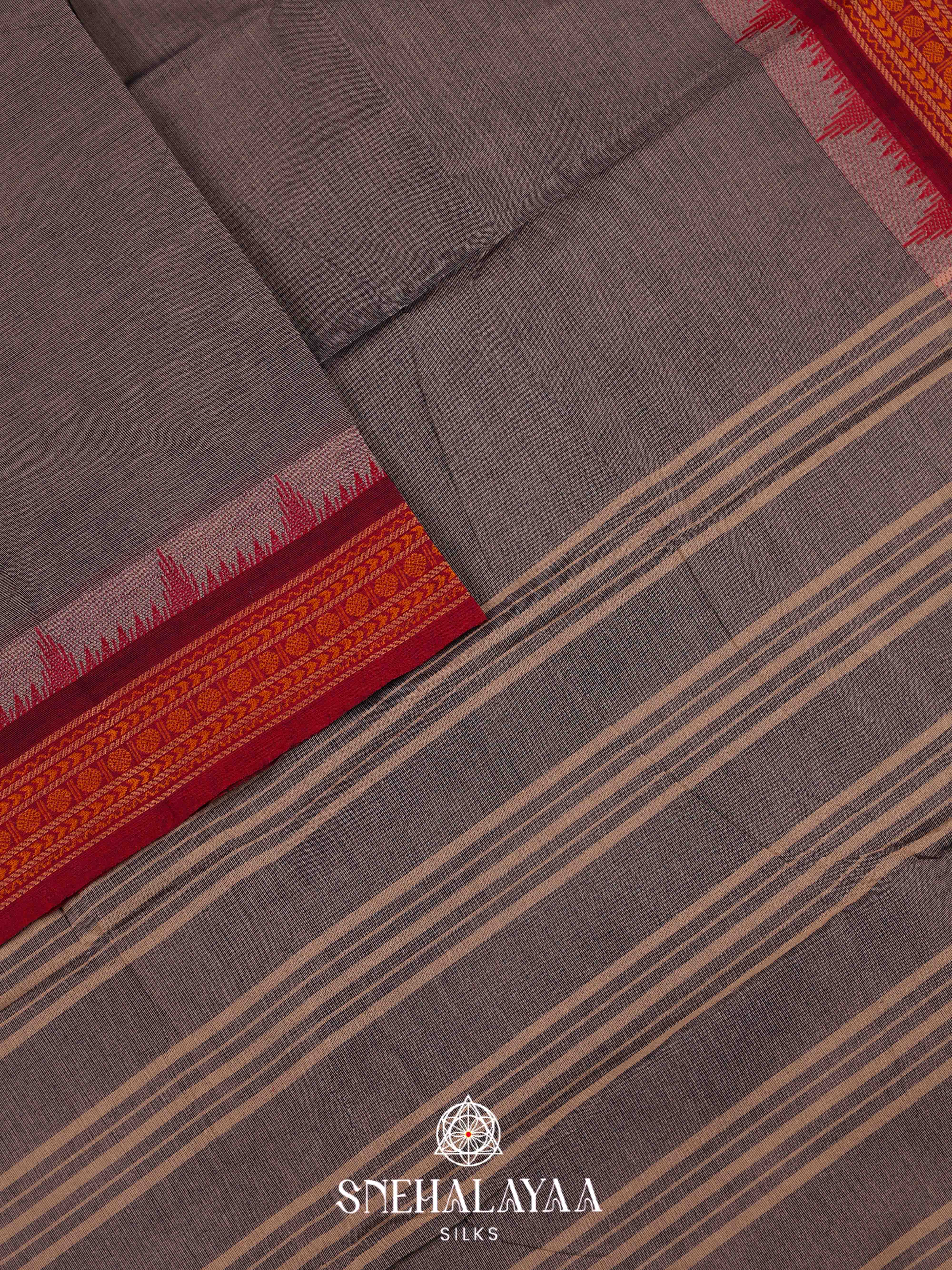 Blue Chettinad Cotton Saree