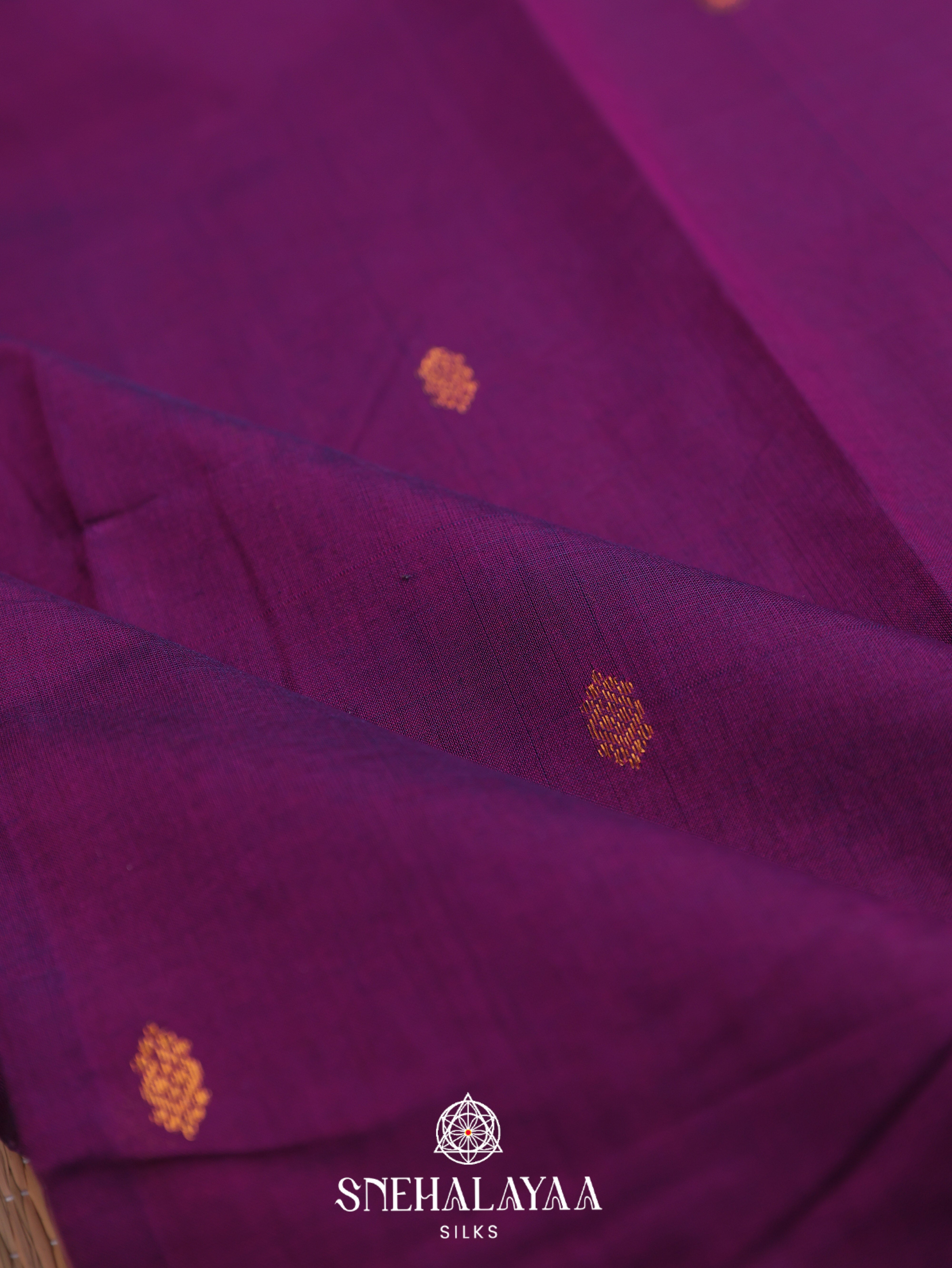 Purple Kanchi Cotton Saree