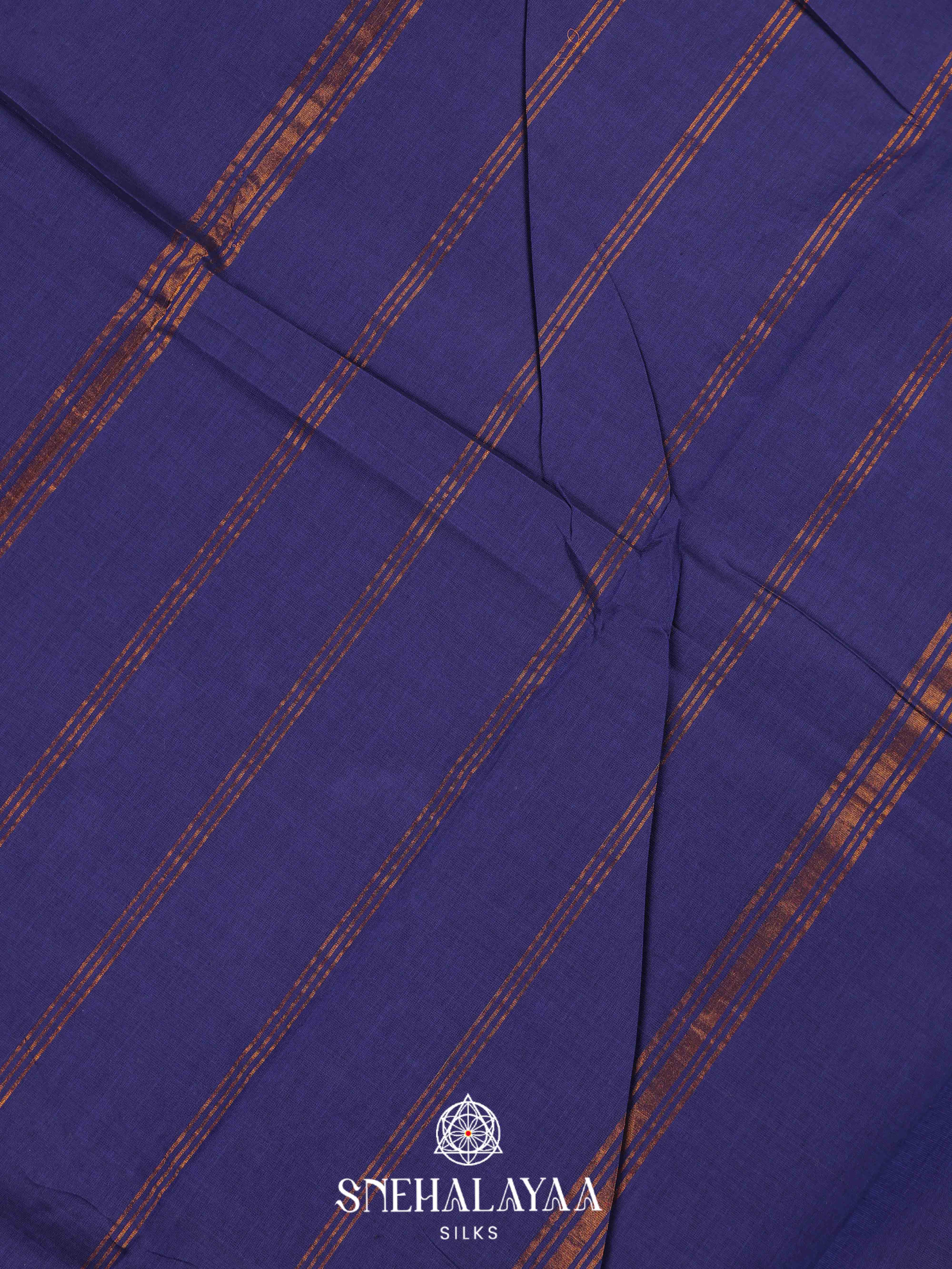 Maroon Kanchi Cotton Saree