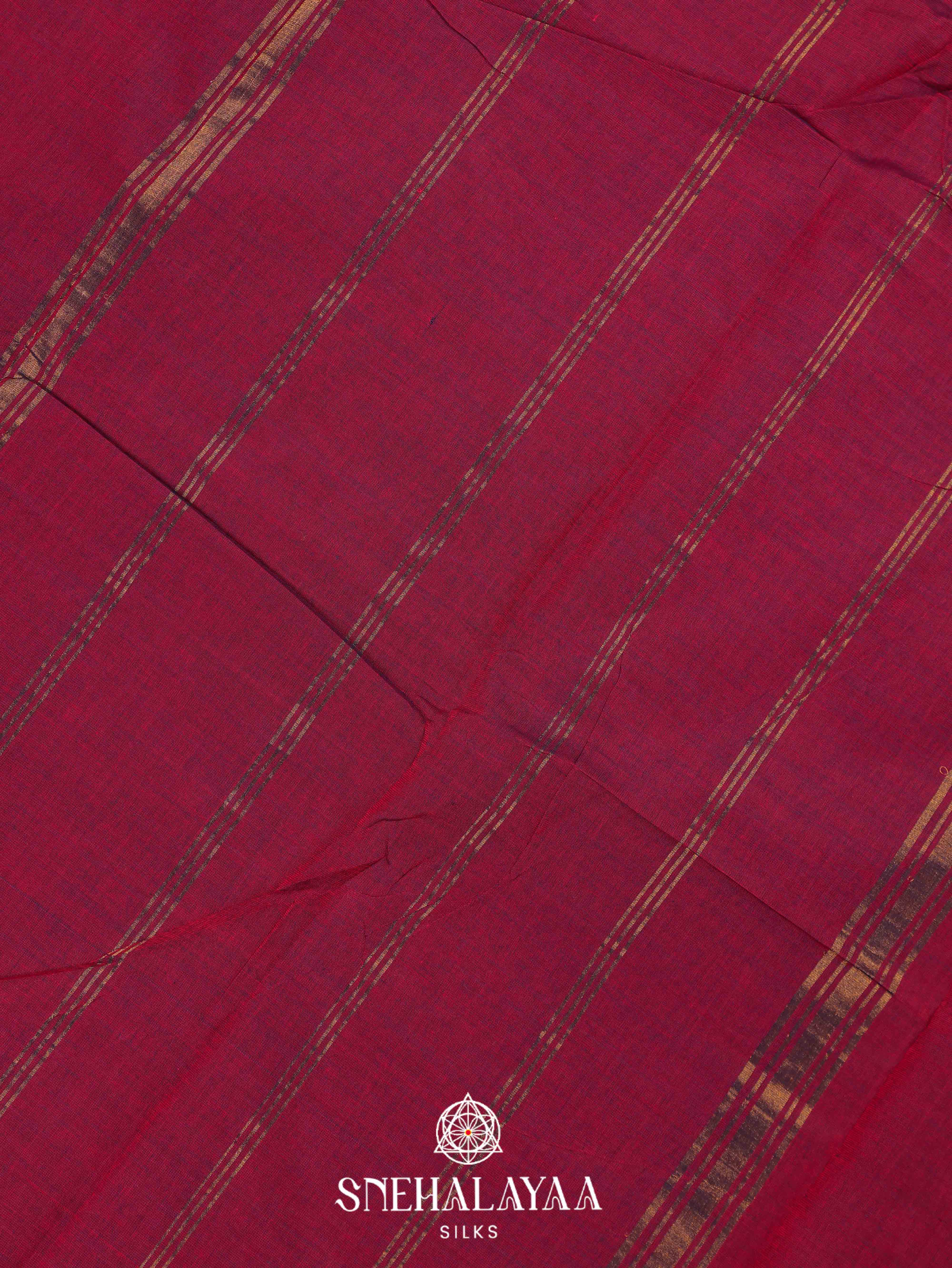 Blue Kanchi Cotton Saree