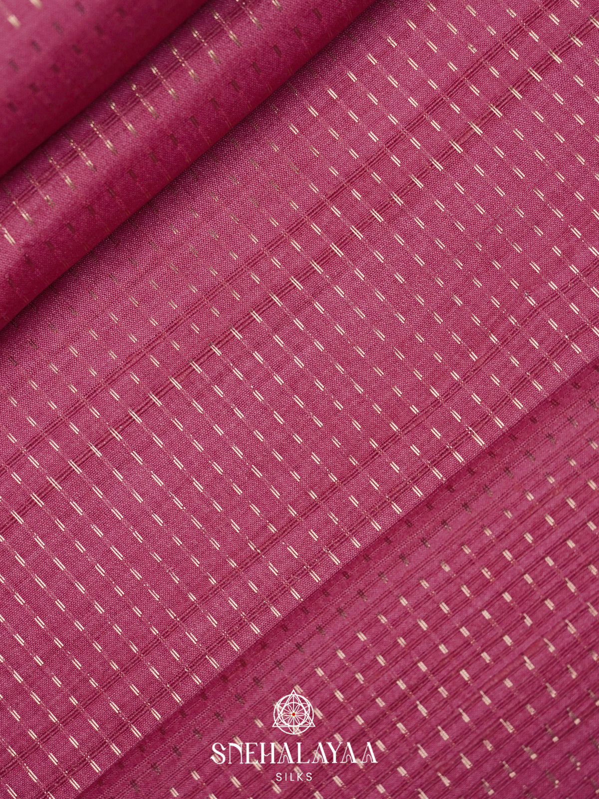 Pink Tussar Saree