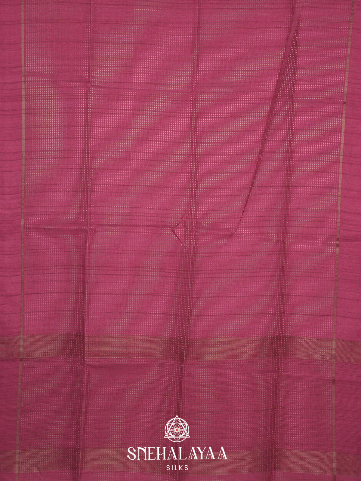 Pink Tussar Saree
