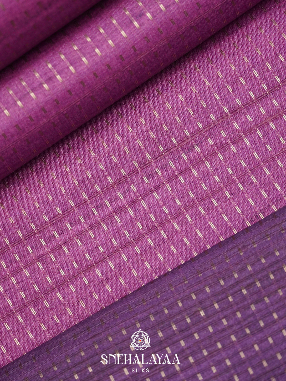 Magenta Tussar Saree