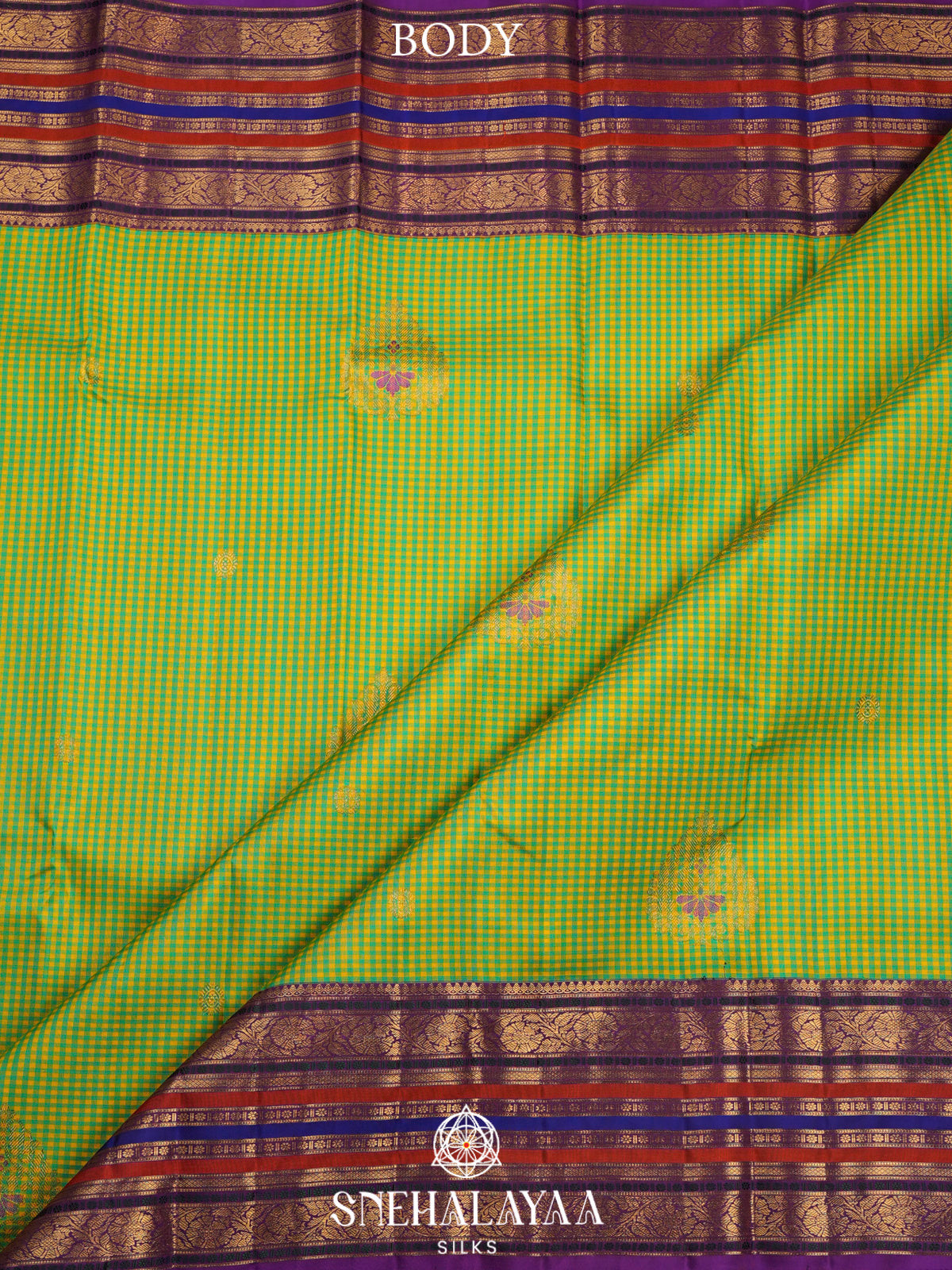 Green  Kanjivaram Silk Saree