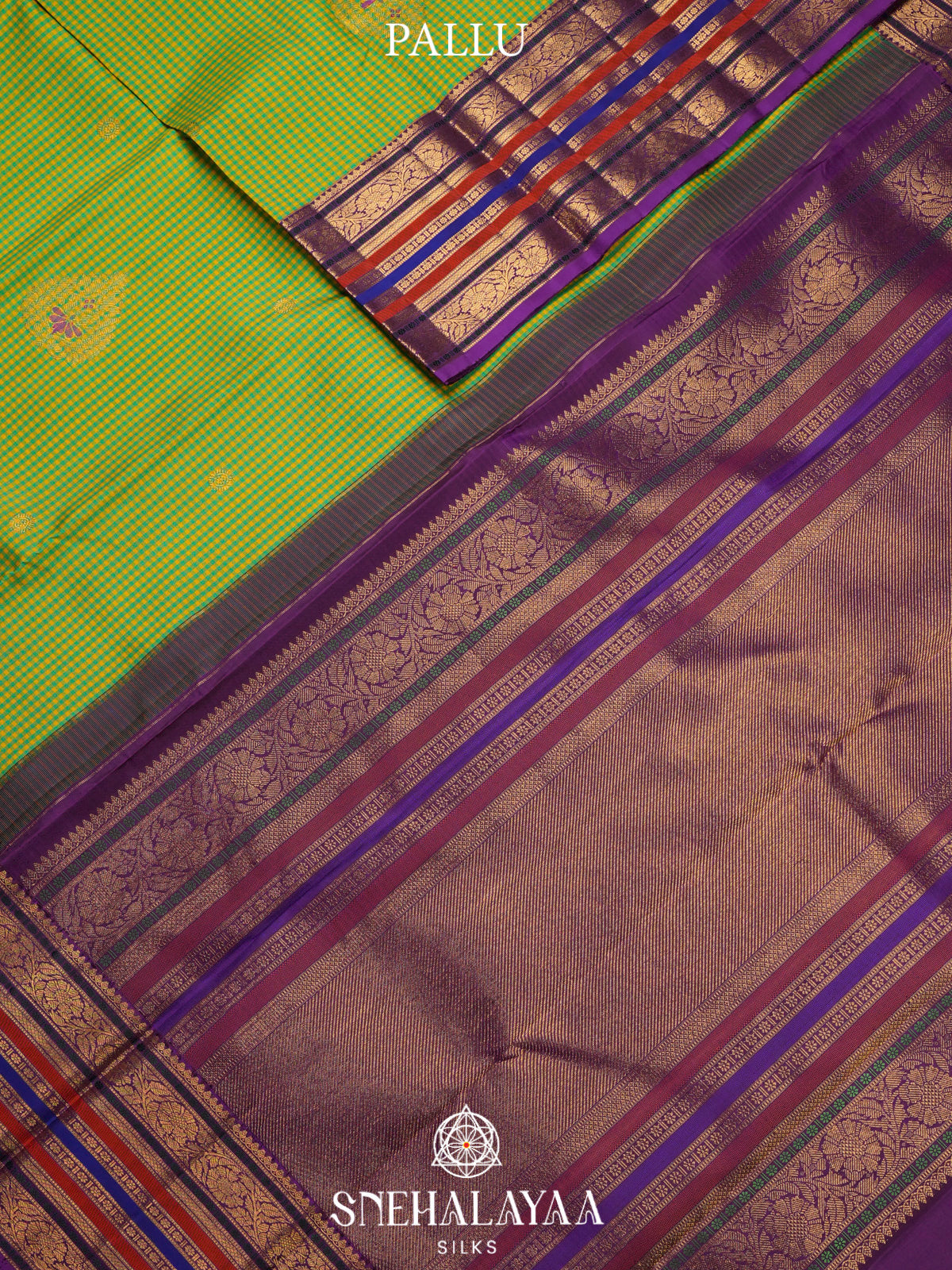 Green  Kanjivaram Silk Saree