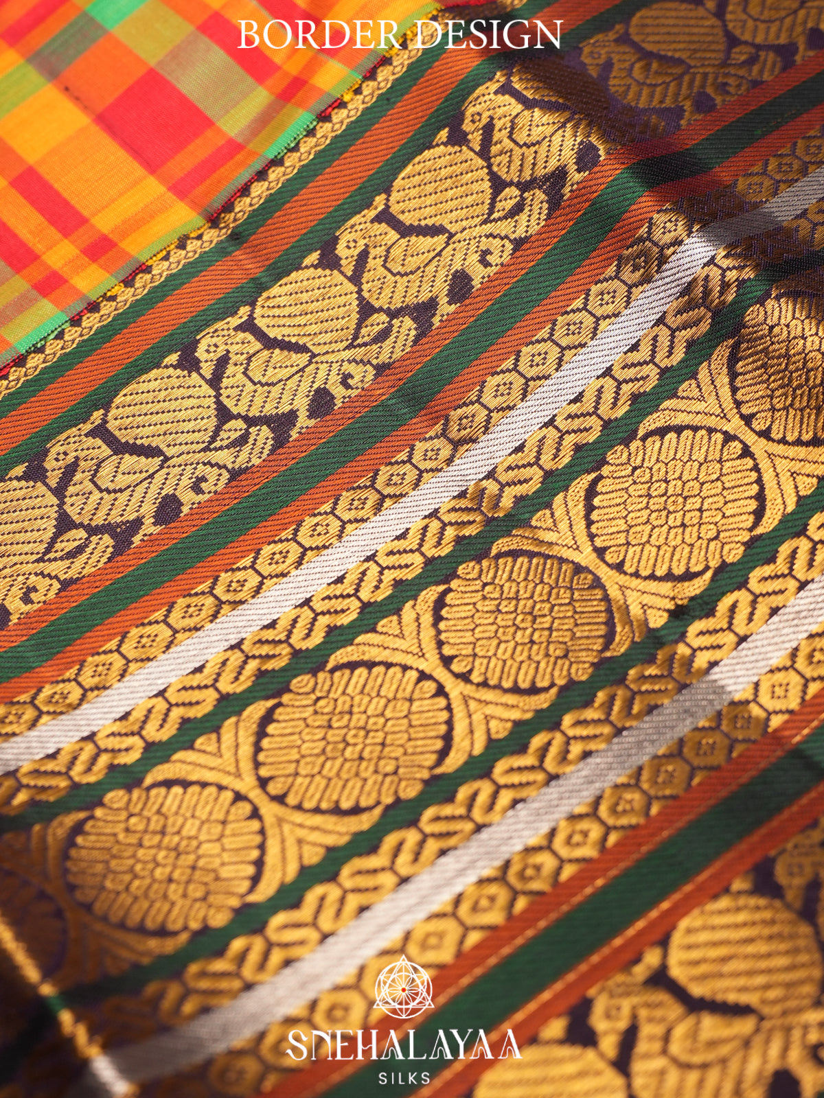 MultiColour Kanjivaram Silk Saree