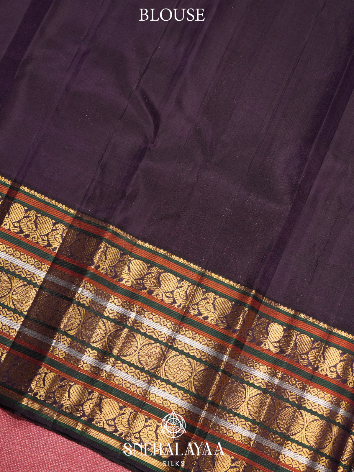 MultiColour Kanjivaram Silk Saree