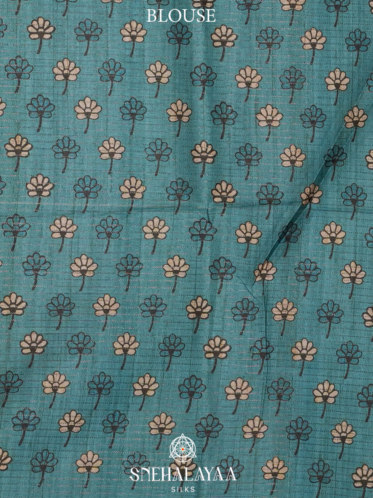 Mustard Yellow Tussar Saree