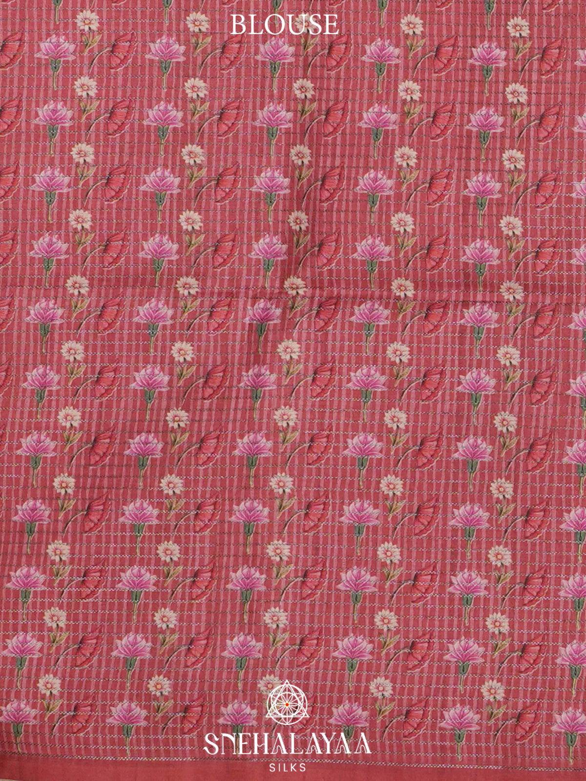 Pale Pink Tussar Saree
