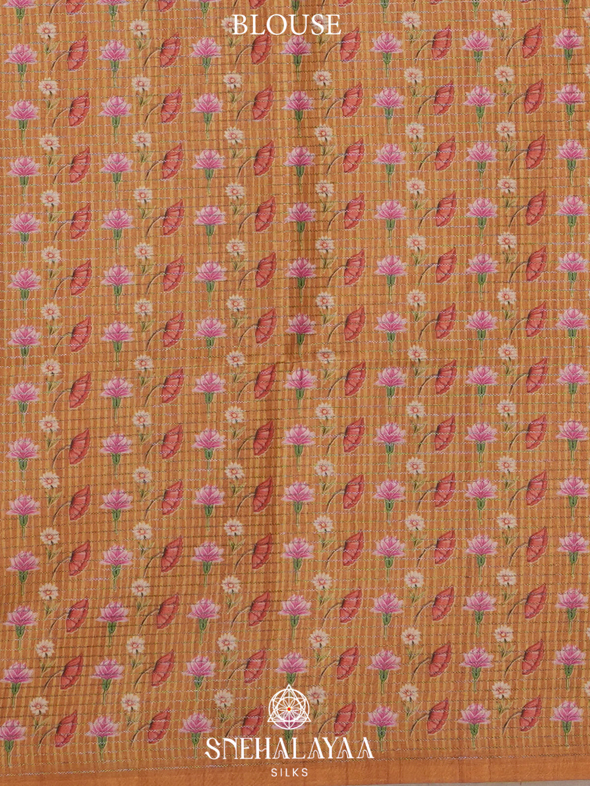 Yellow Tussar Saree