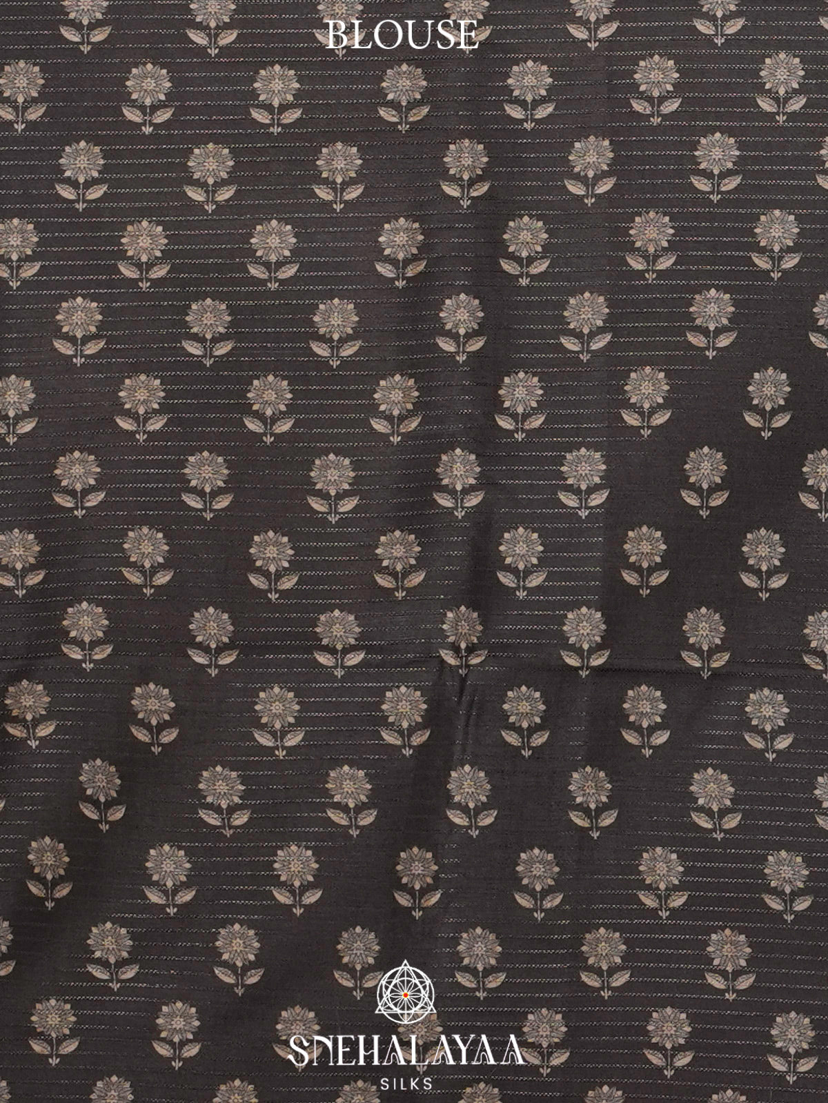 Beige With Black Border Tussar Saree
