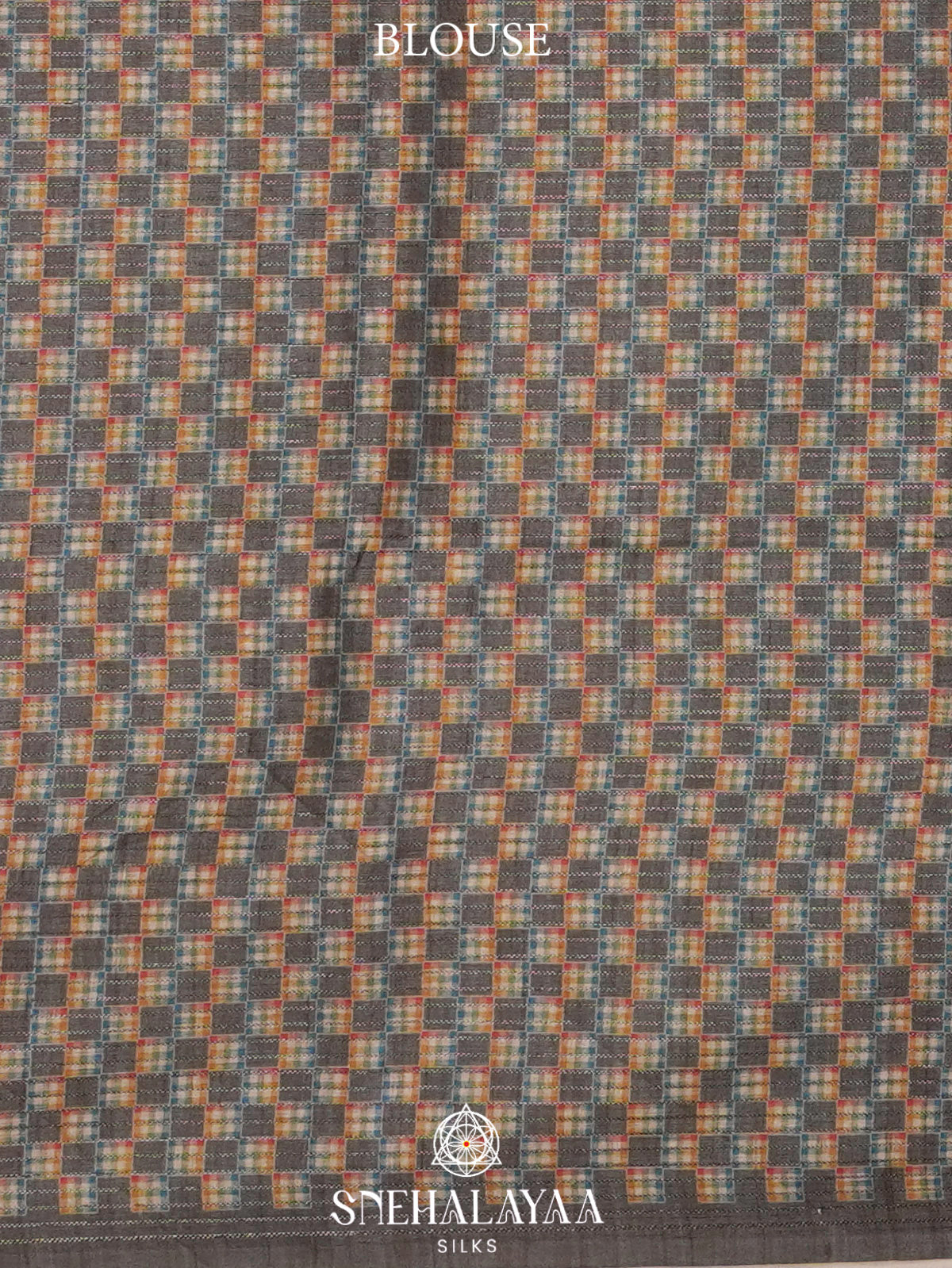 Beige with Multicolour Border Tussar Saree